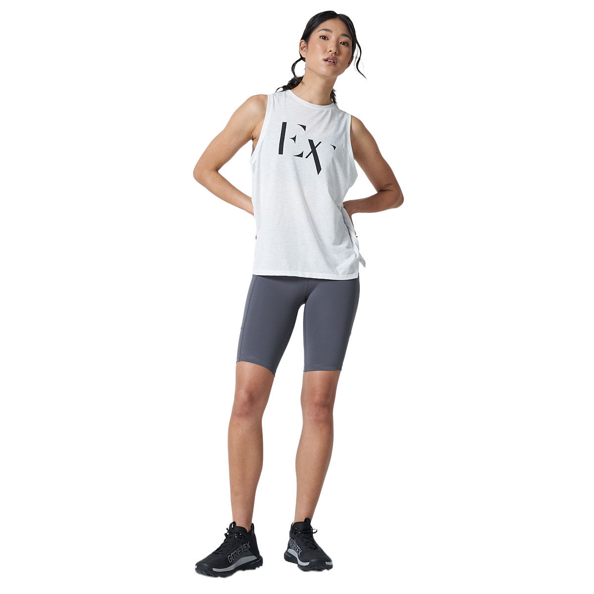 Ell/Voo Womens Essentials Training Crop Sports Bra