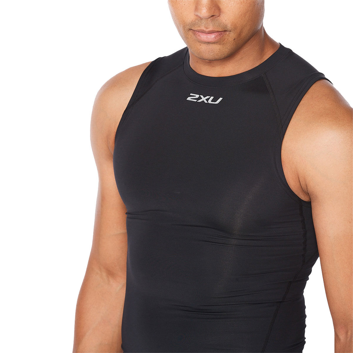 2XU Mens Sleeveless Compression Top