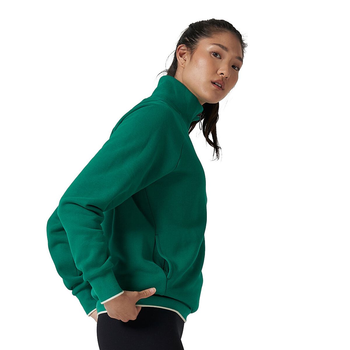 Ell/Voo Womens Freja Fleece 1/4 Zip Pullover