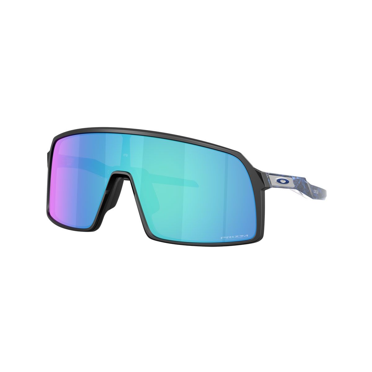 Oakley Sutro Sunglasses - Matte Black with Sapphire Prizm