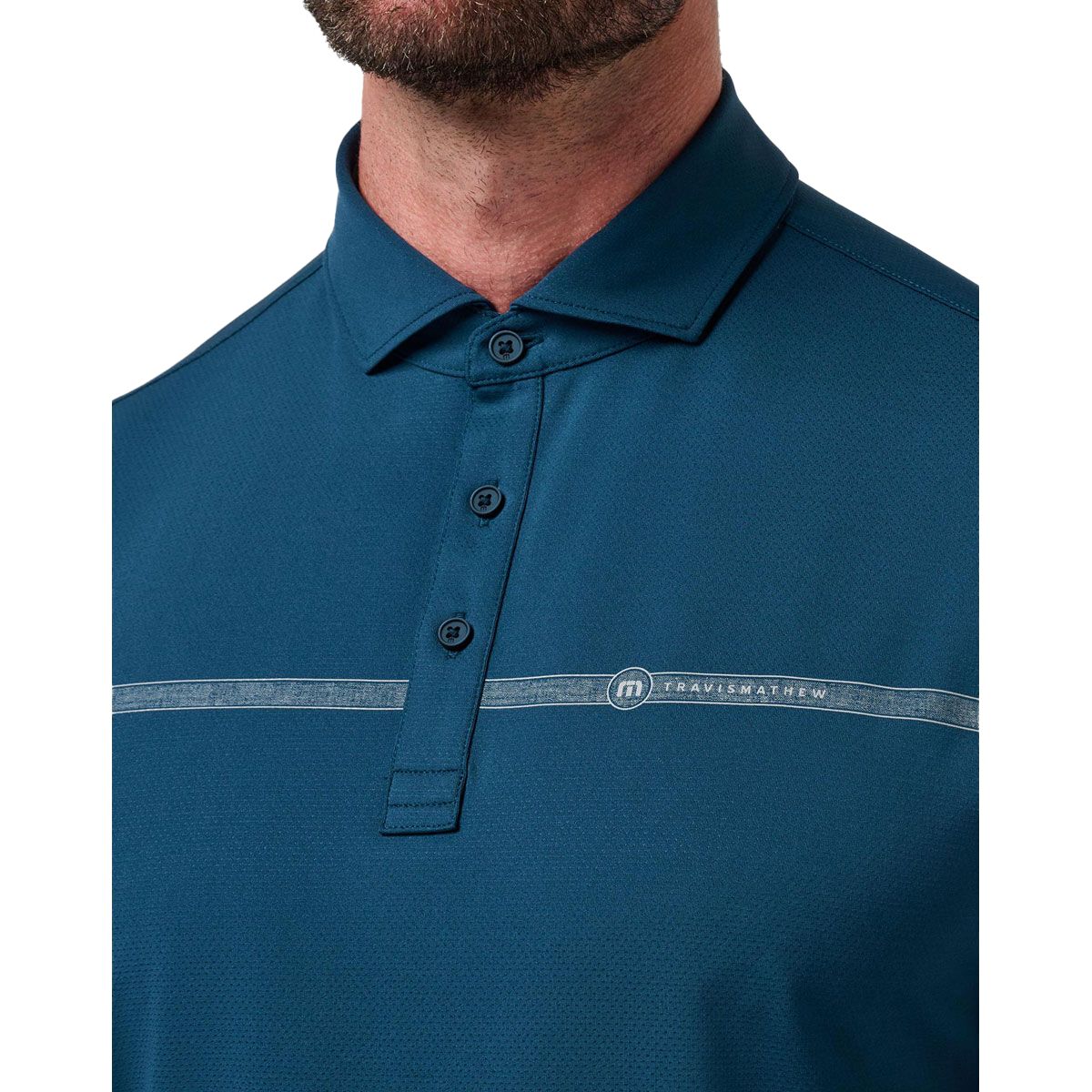 Travis Mathew Mens The Heater Pro Golf Polo
