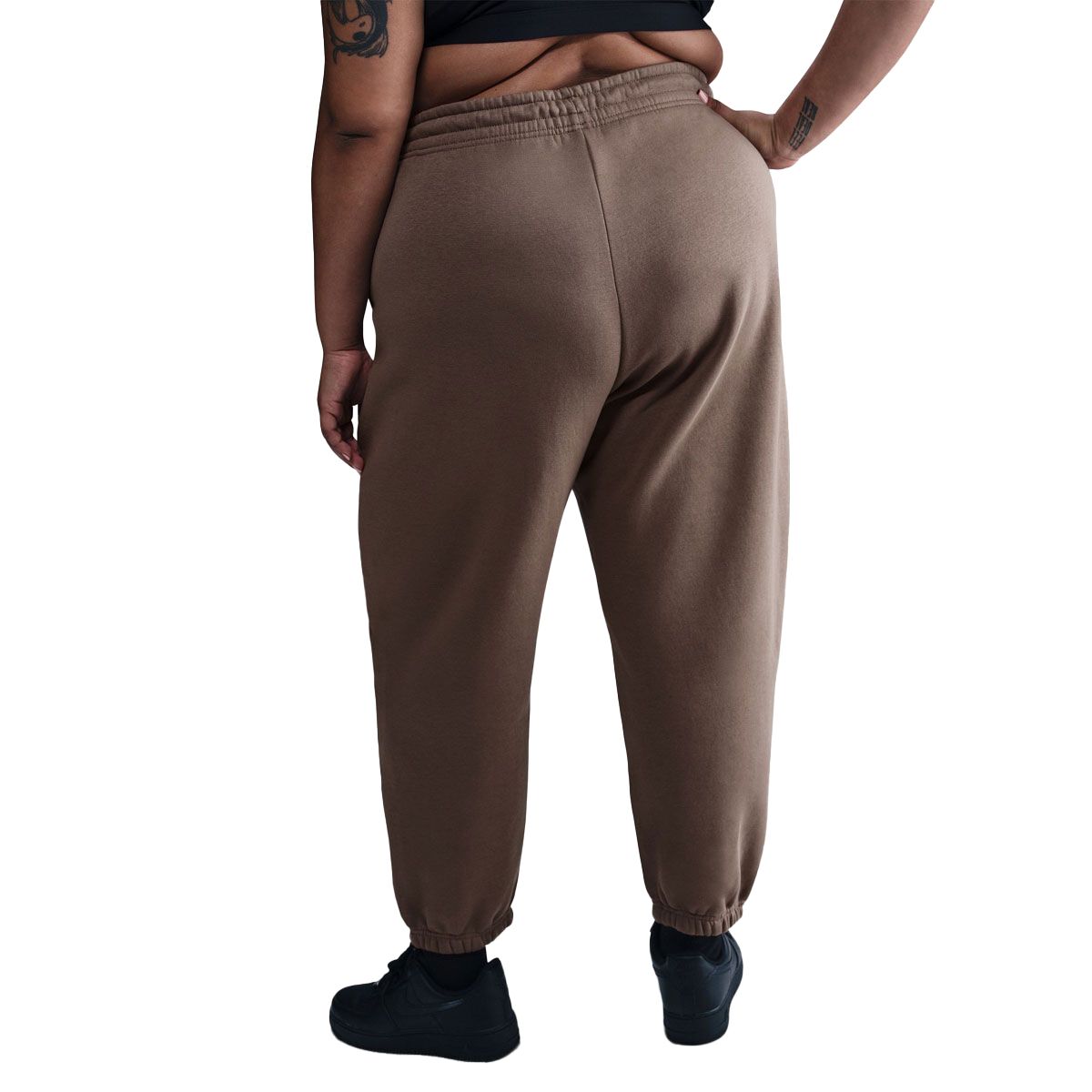 Nike Plus Womens Sportswear Phoenix Fleece High Waisted Oversized Sweatpants