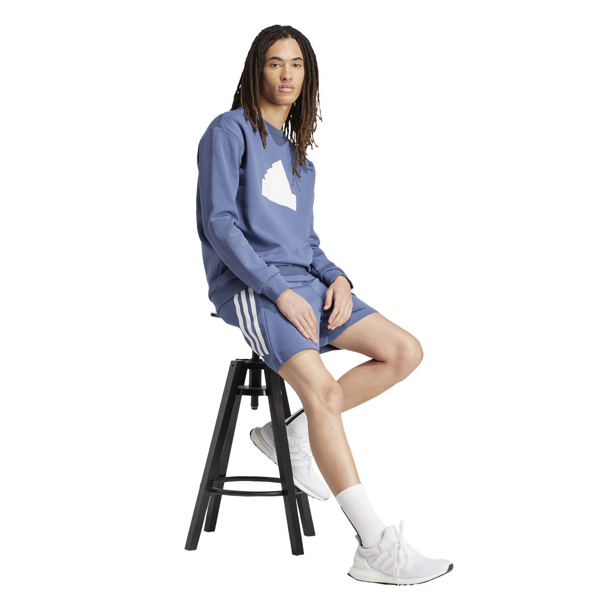 adidas Mens Future Icons Badge Of Sport Crew Sweatshirt