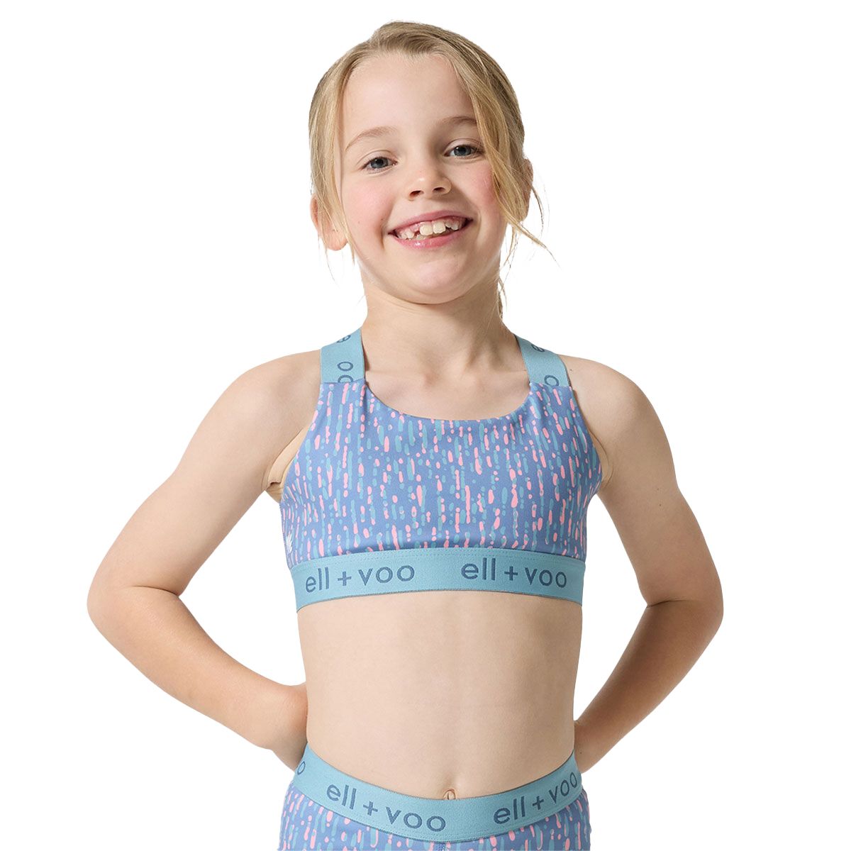 Ell/Voo Junior Girls Naomi Crop Top