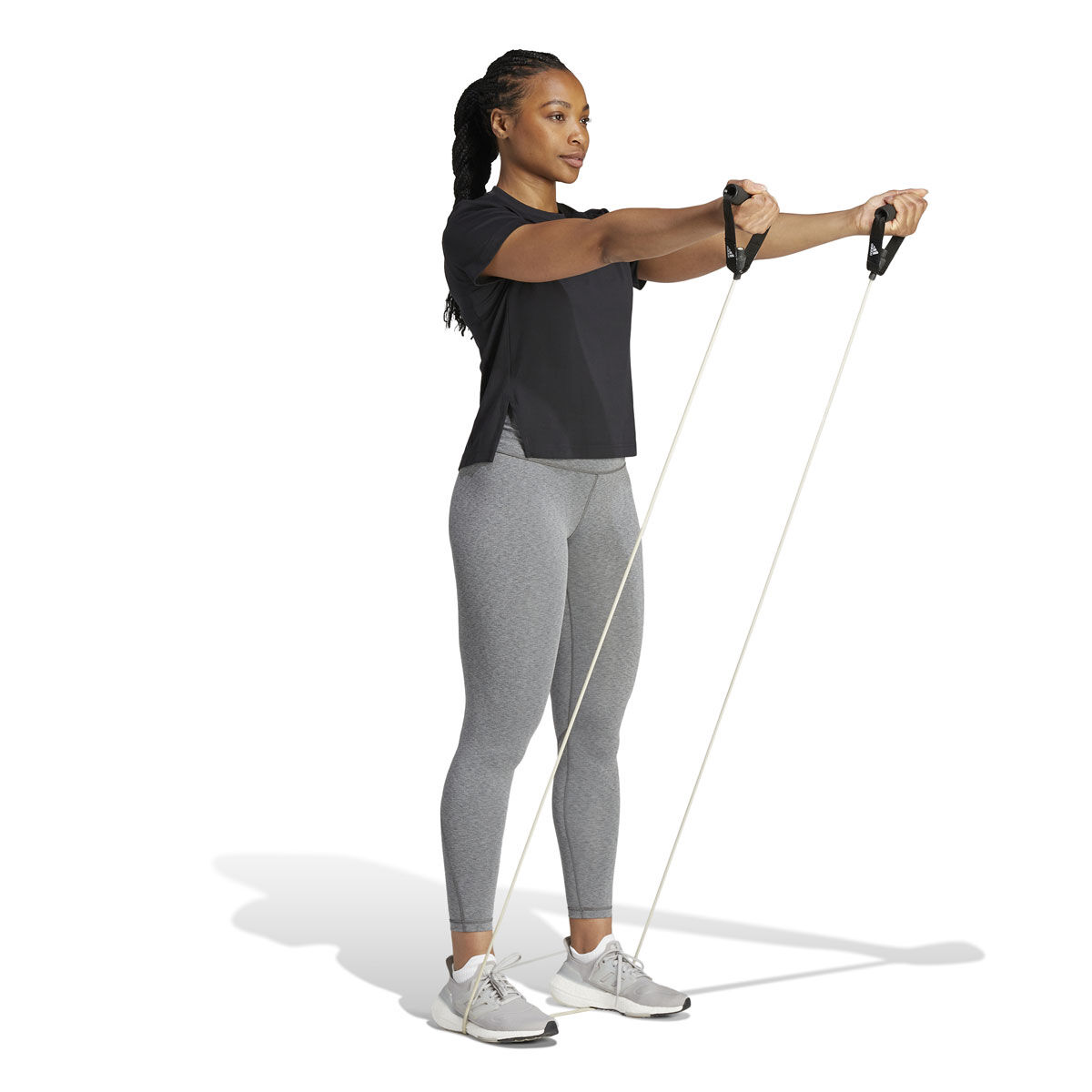 adidas Womens Designed 2 Train Slim Tee