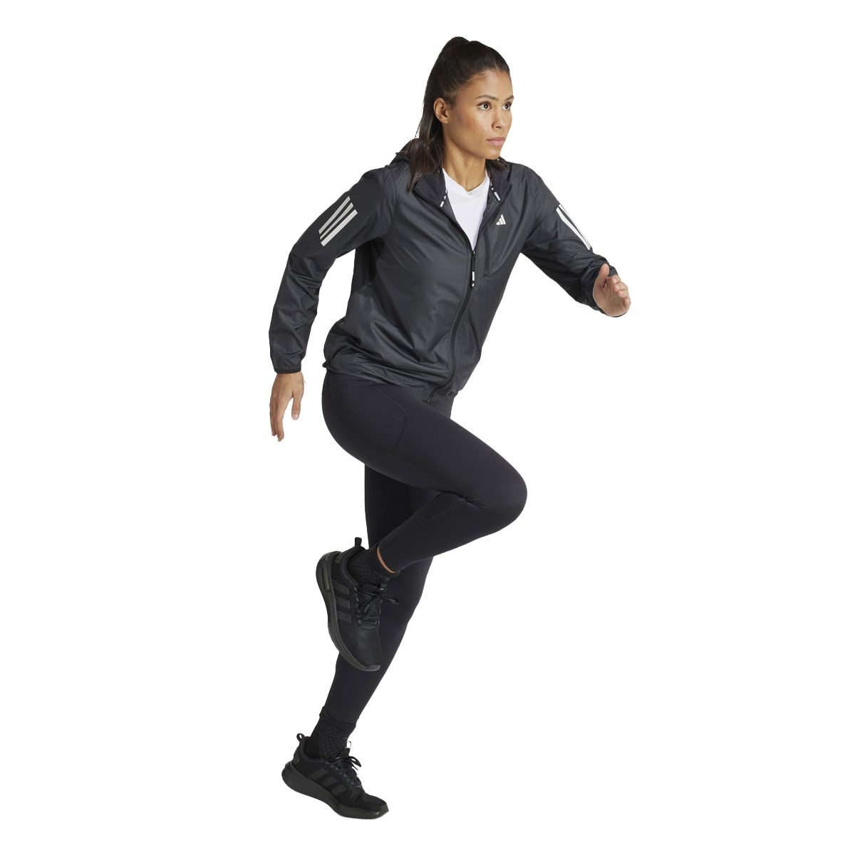 adidas Womens Own The Run WIND.RDY Hooded Jacket