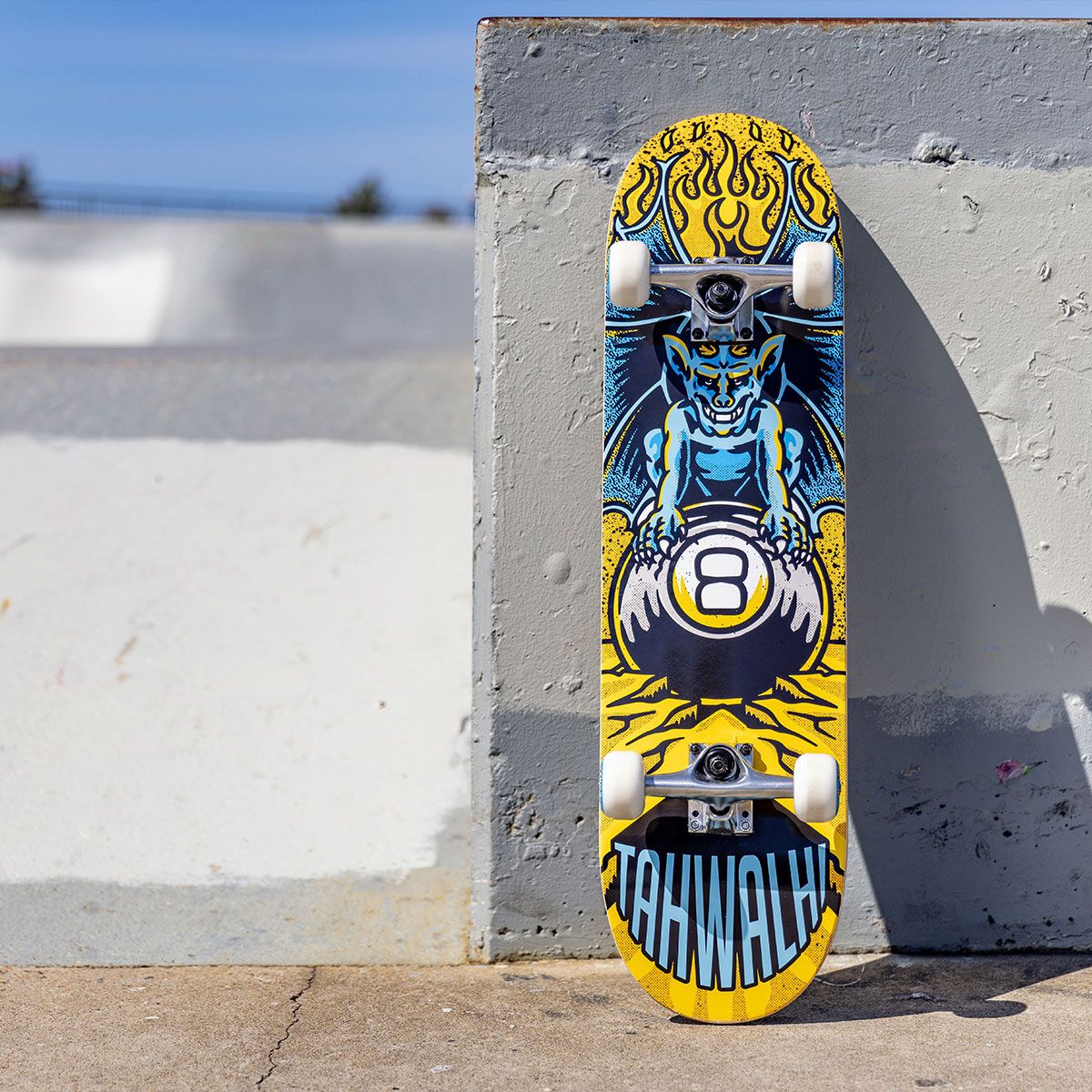 Tahwalhi Ramp Gargoyle Skateboard