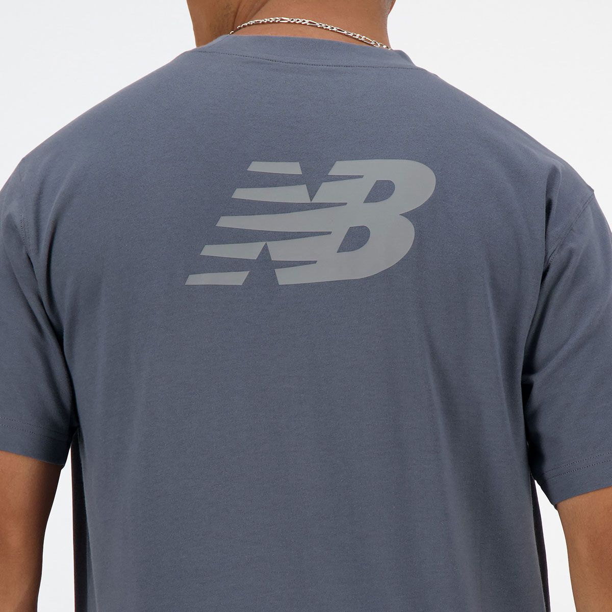 New Balance Mens Relaxed Logo Tee