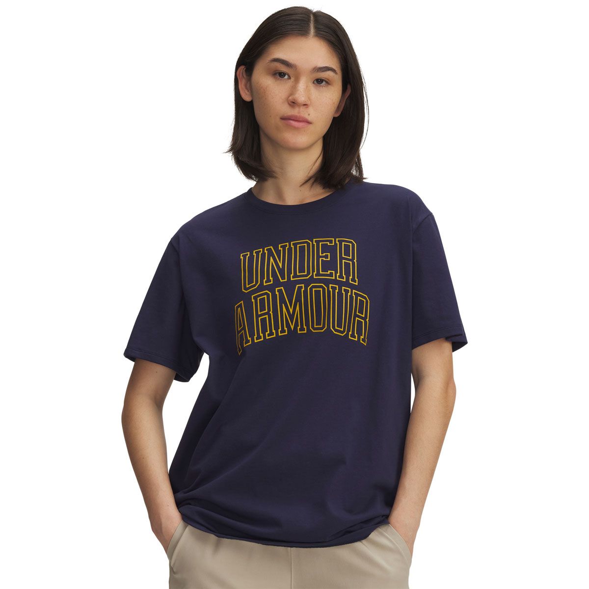Under Armour Womens Rival Oversized Campus Tee