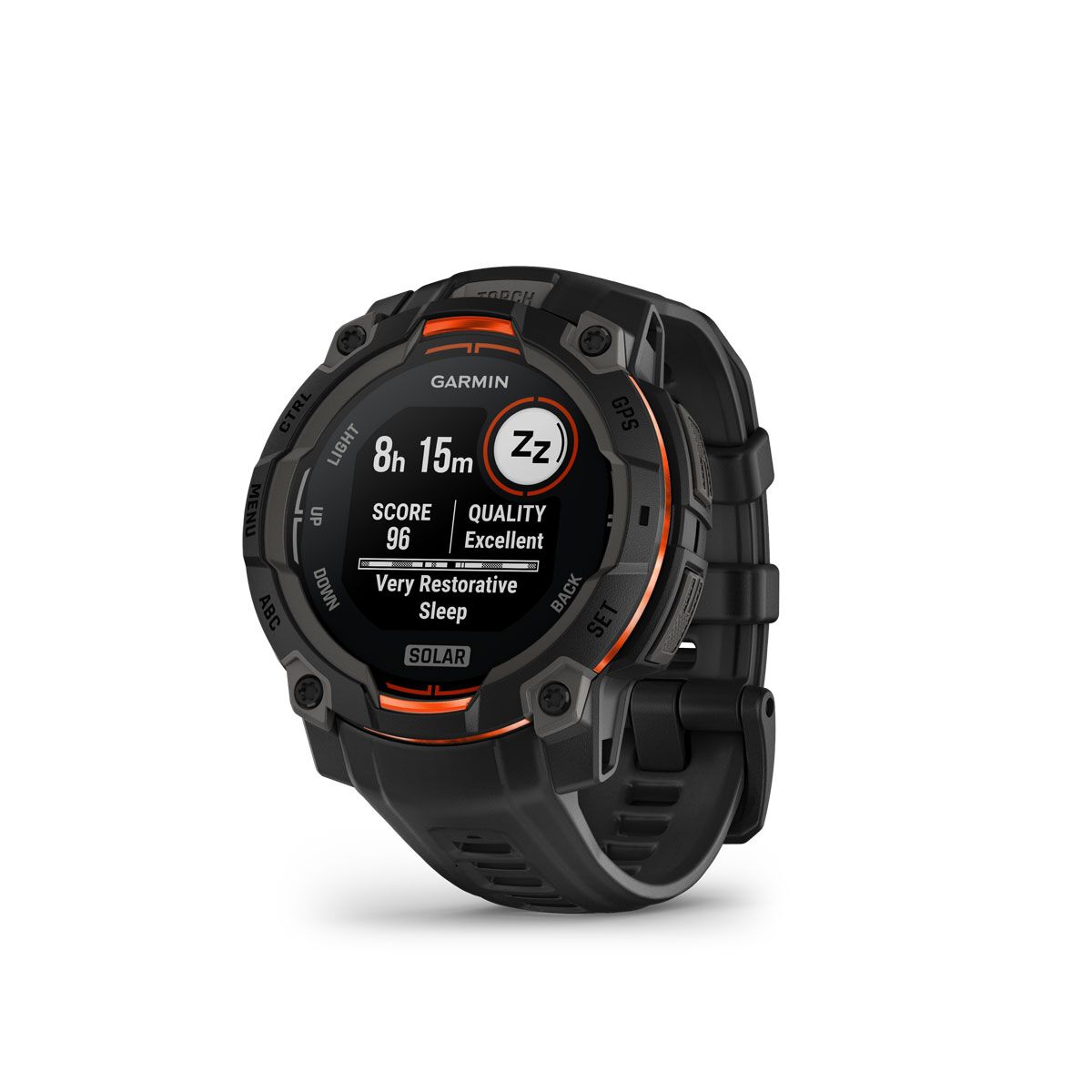 Garmin Instinct 3 45mm Solar Watch - Black
