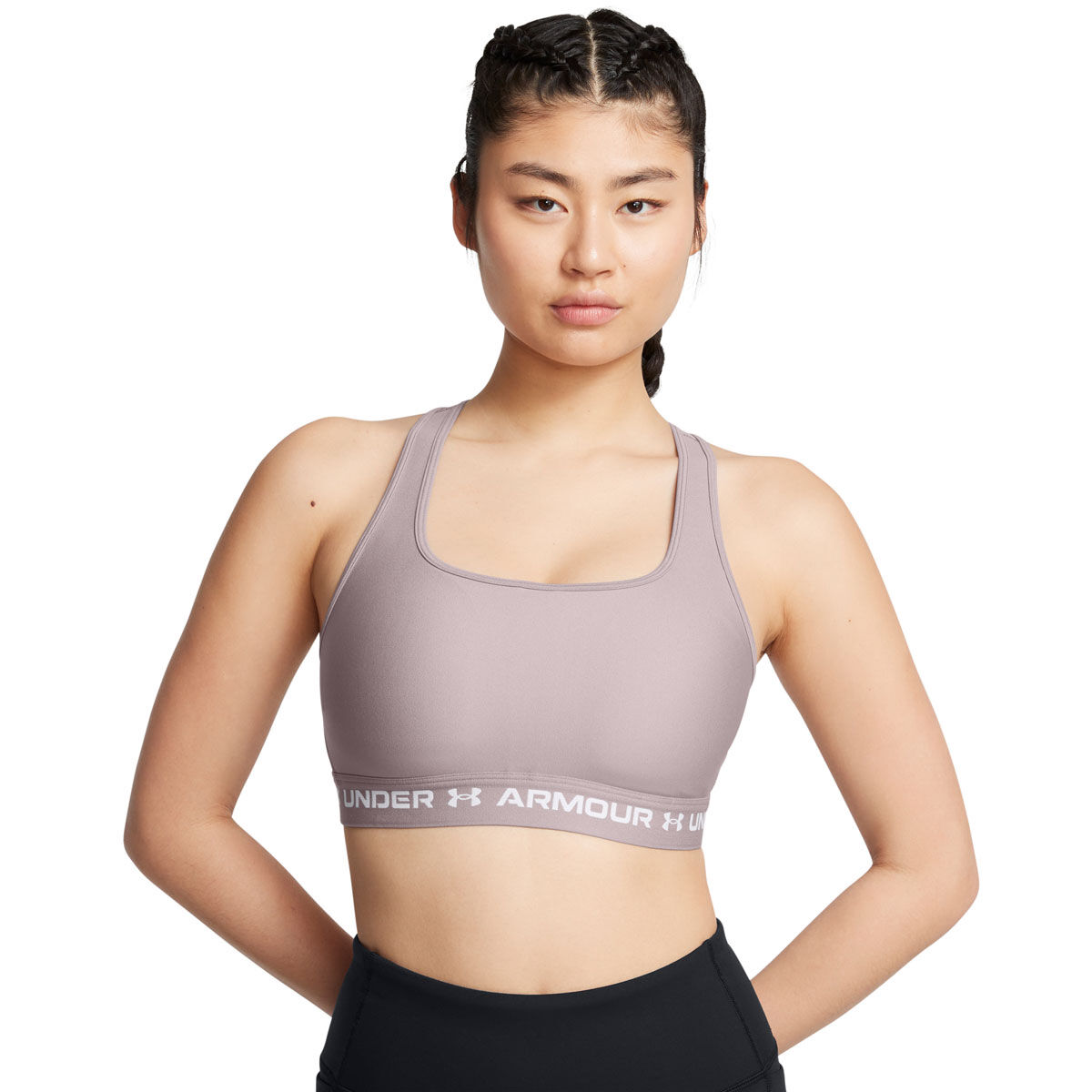 Under Armour Womens Crossback Mid Support Sports Bra
