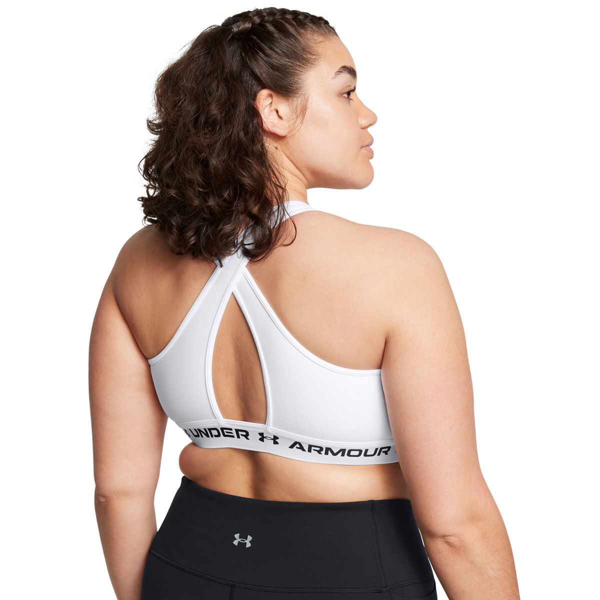 Under Armour Womens Crossback Mid Support Sports Bra
