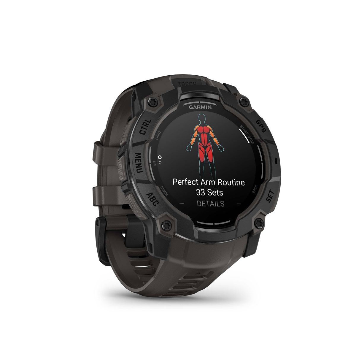 Garmin Instinct 3 50mm AMOLED Watch - Black
