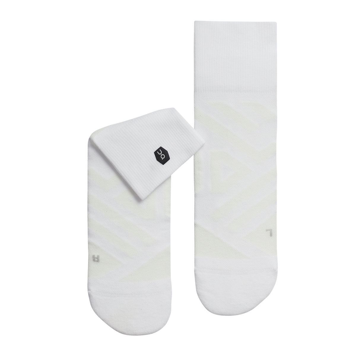 On Running Performance Mens Mid Socks White XL