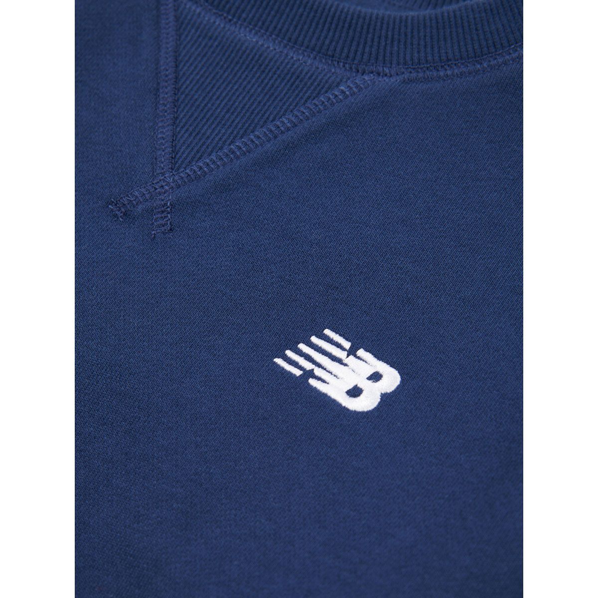 New Balance Junior French Terry Small Logo Crew Sweatshirt