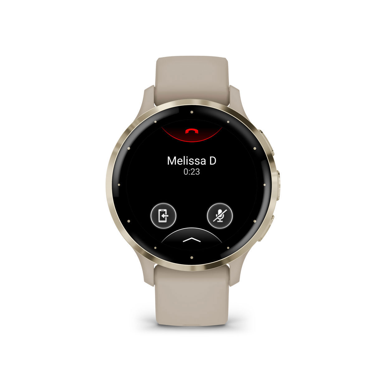 Garmin Venu 3S Watch - French Gray/Soft Gold