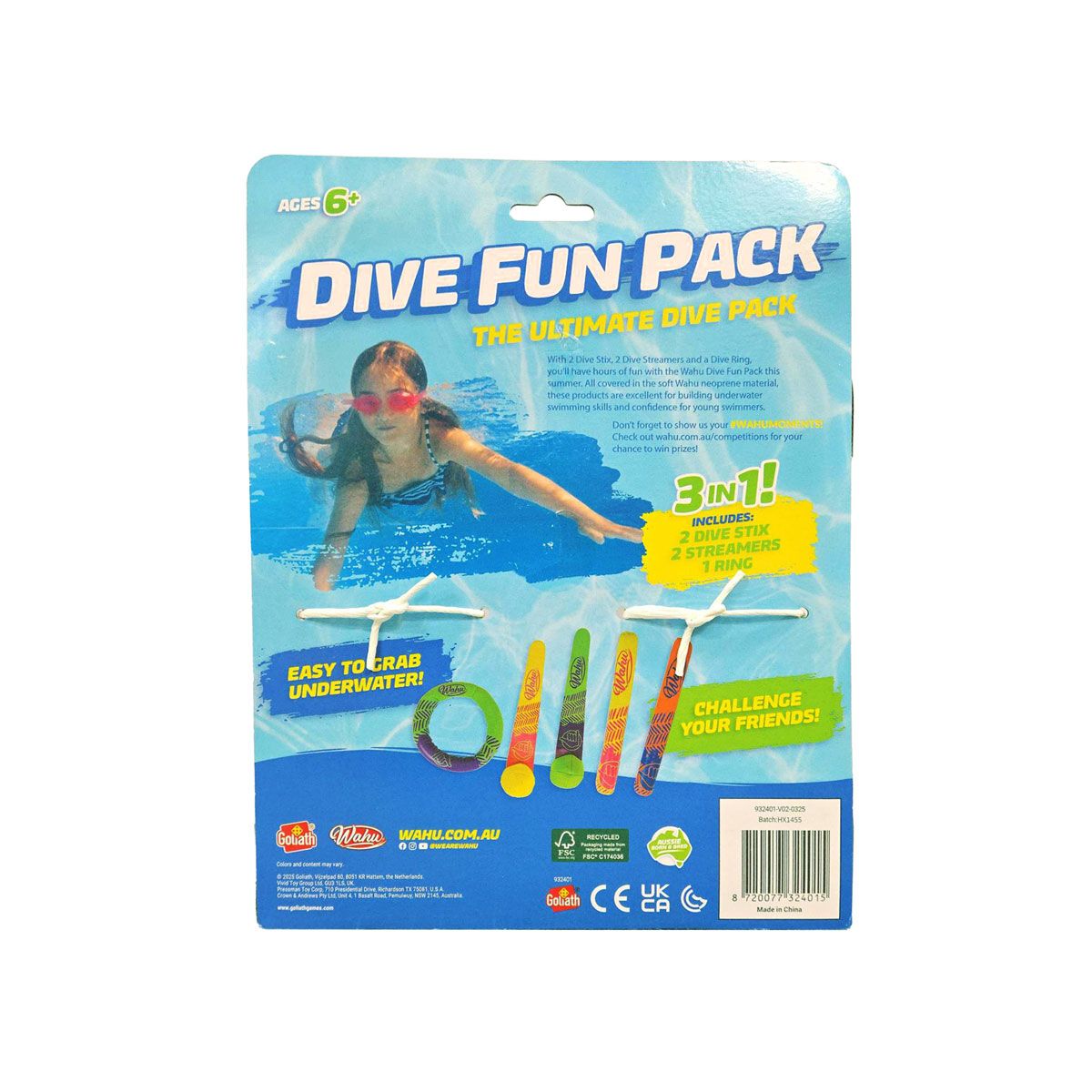 Wahu Pool Dive Fun Pack