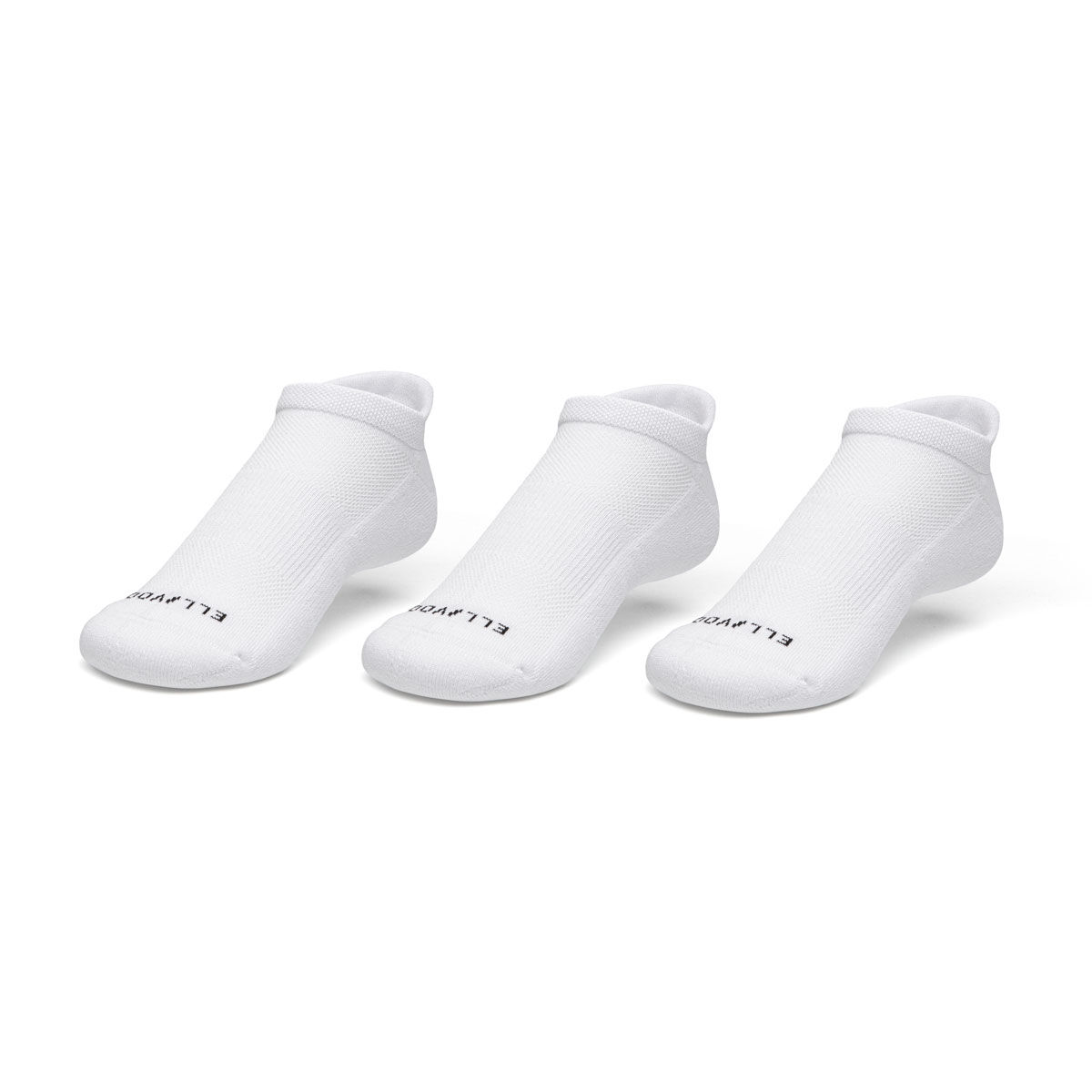 Ell/Voo Womens No Show Socks 3 Pack