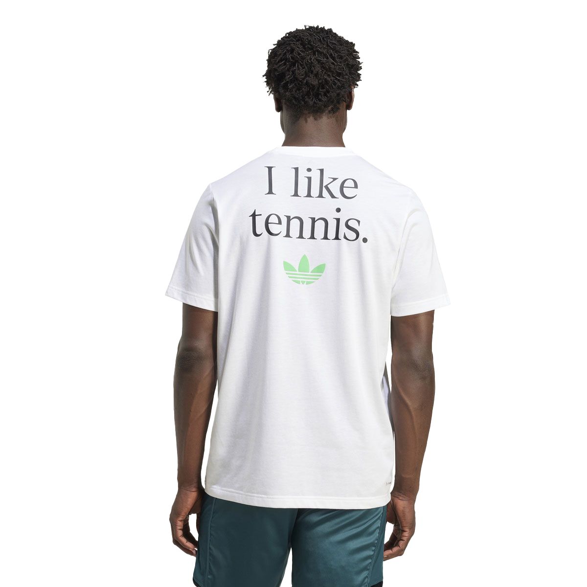 adidas Mens Graphic Tennis Tee