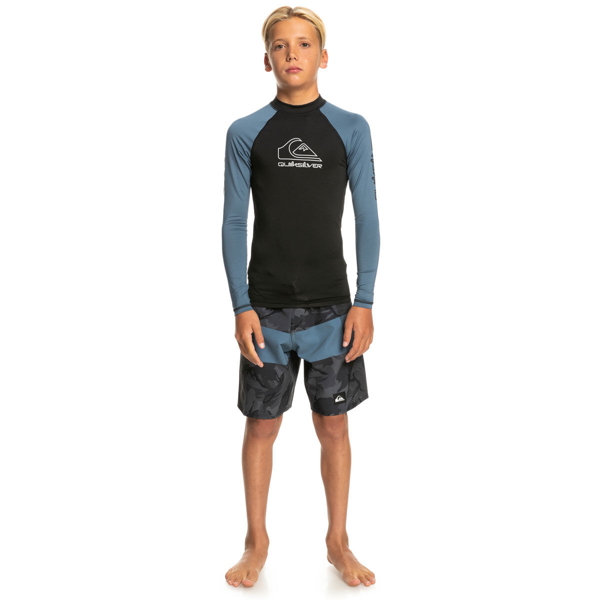 Quiksilver Boys On Tour Long Sleeve Rash Top