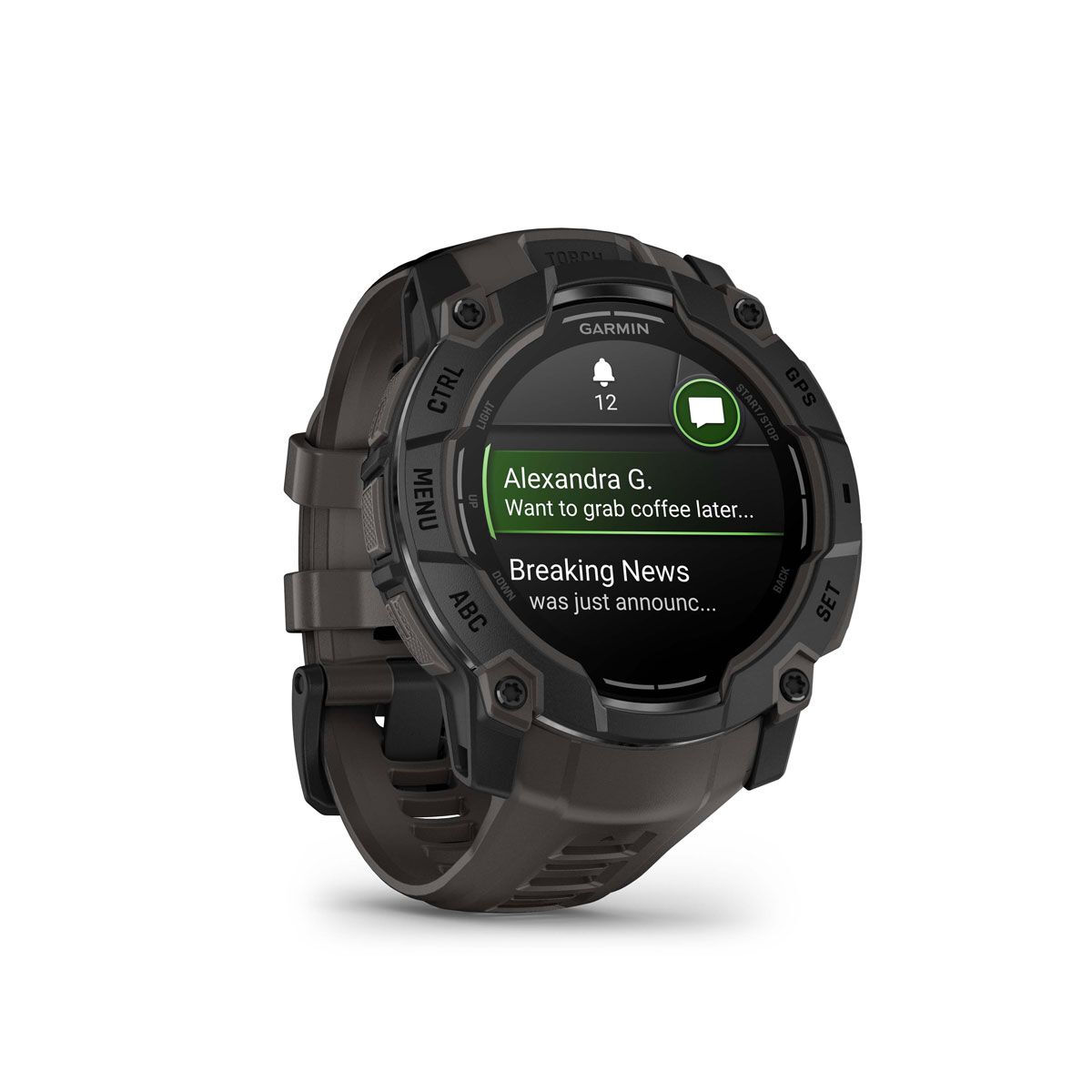 Garmin Instinct 3 50mm AMOLED Watch - Black