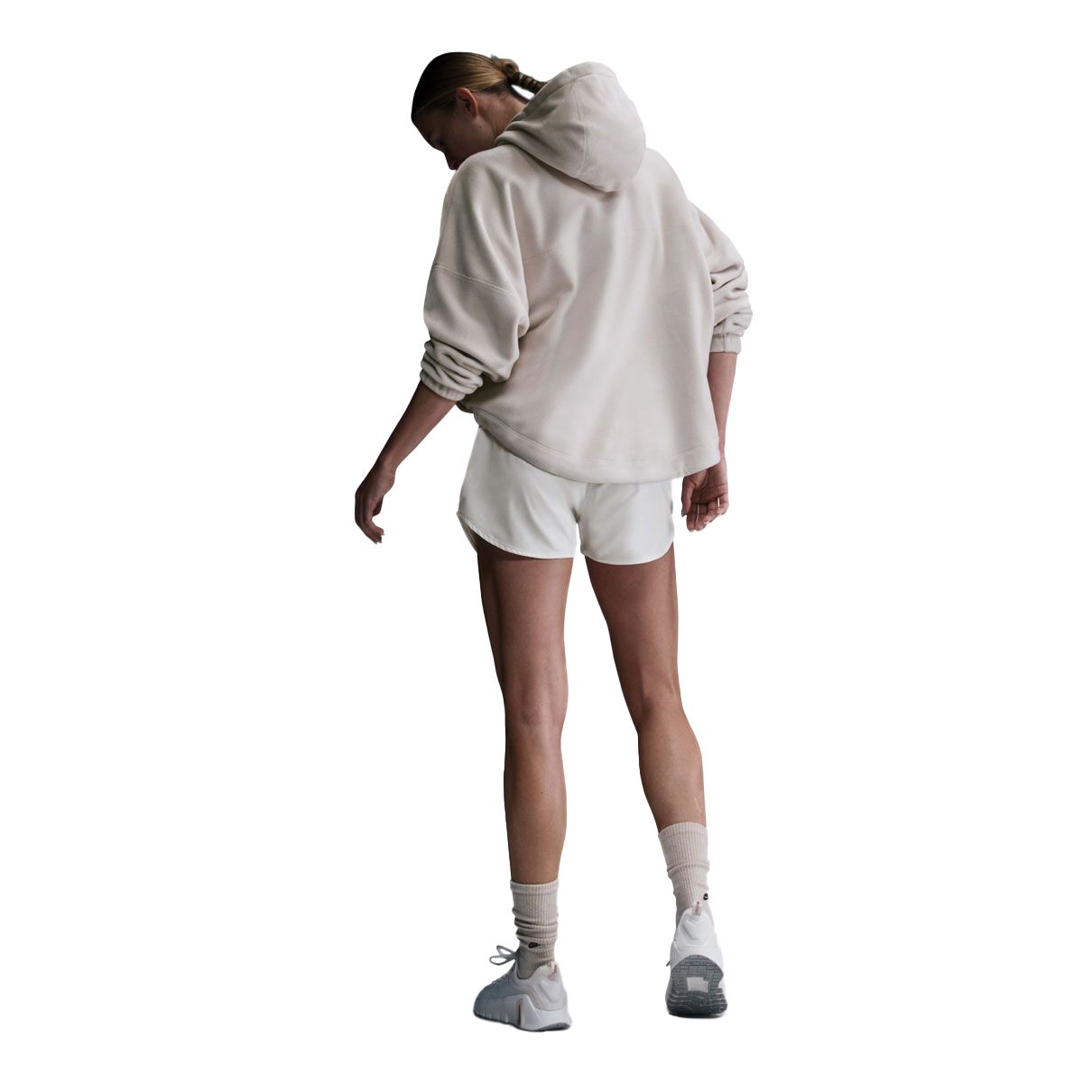 Nike Womens One Therma-FIT Fleece Oversized Pullover Hoodie