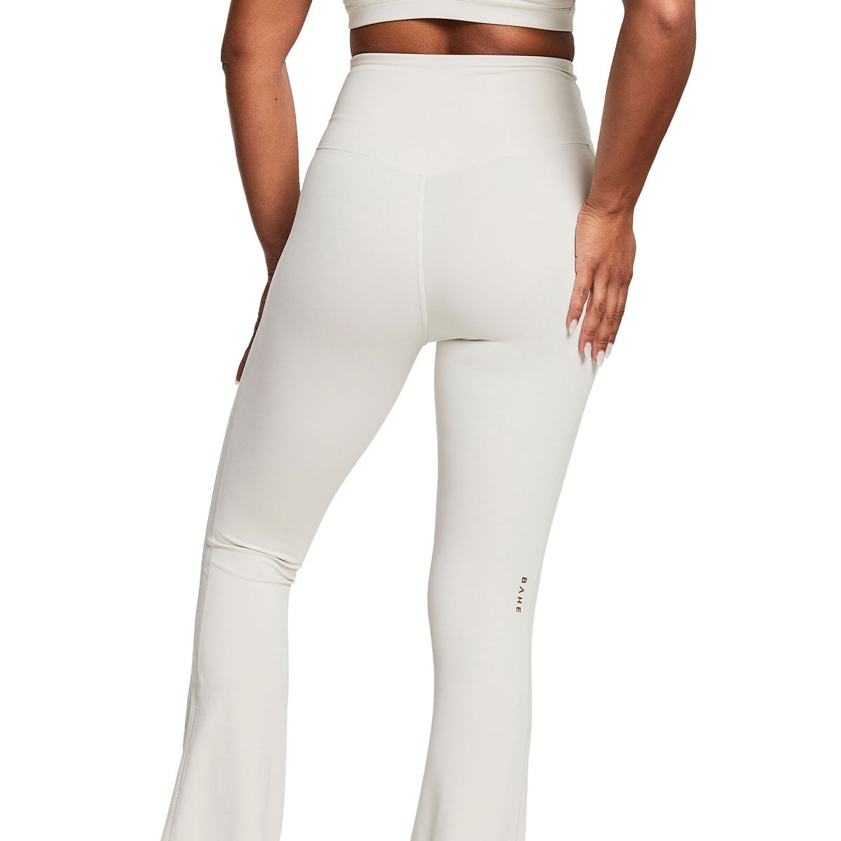 Bahe Womens Goddess High Rise Flare Leggings