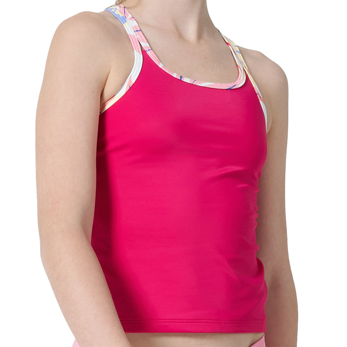 Tahwalhi Girls Psychedelic Tankini Set