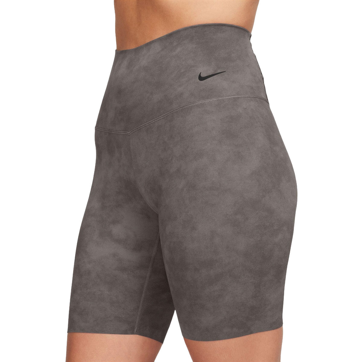 Nike Womens Zenvy Dri-FIT High Rise 8 Inch Tie-Dye Short Tights