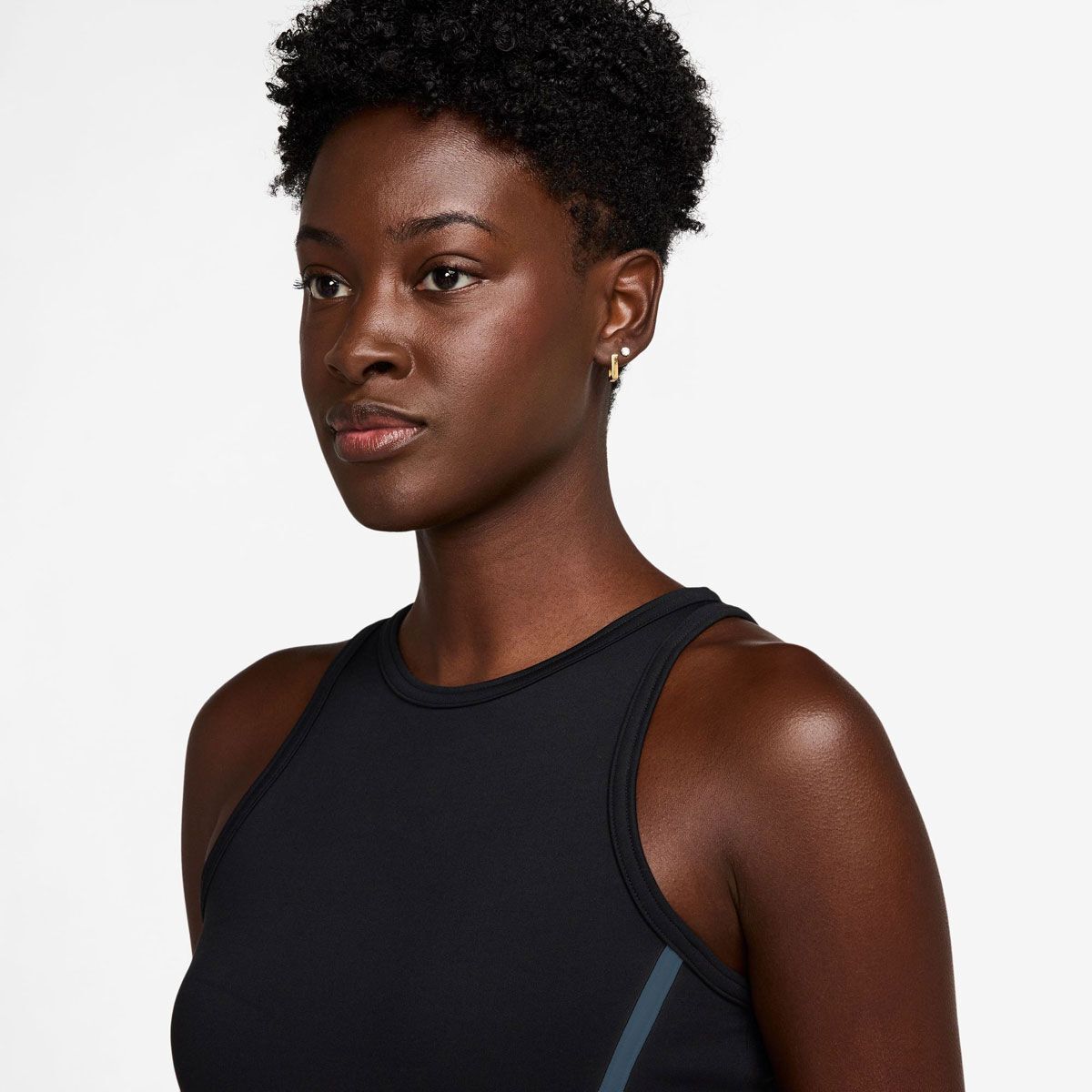 Nike Womens One Dri-FIT Fitted Cropped Tank