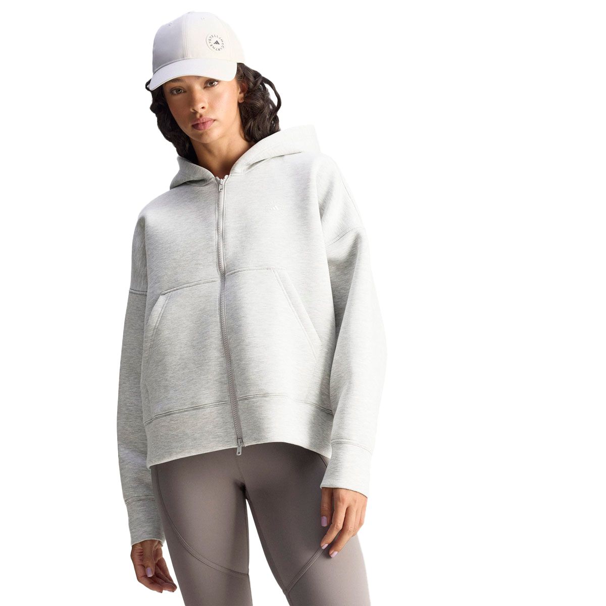 adidas by Stella McCartney Womens Scuba Pullover Hoodie