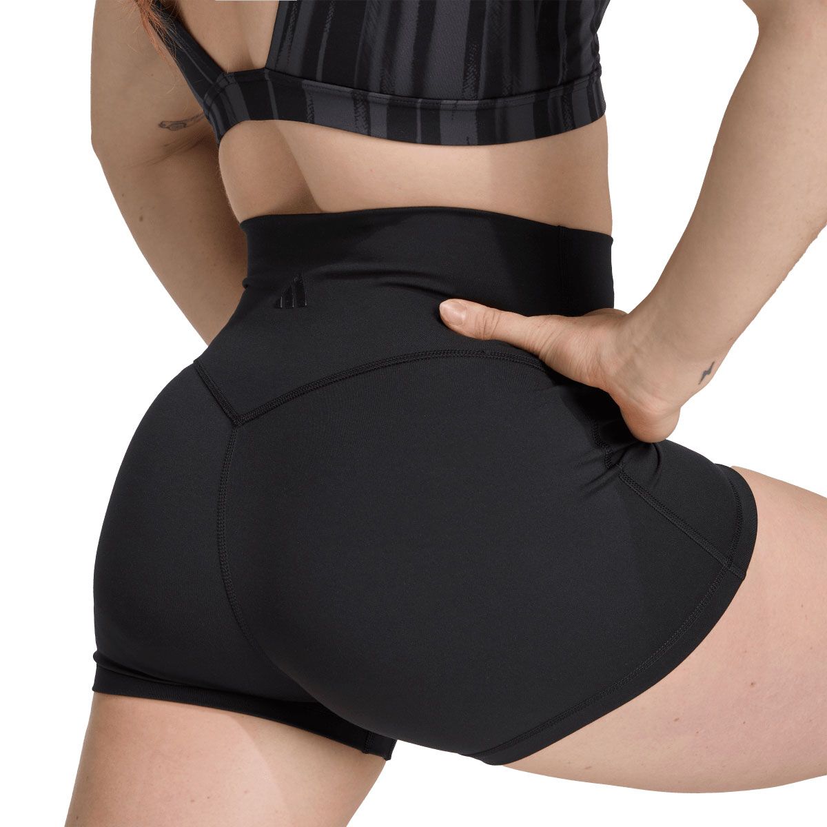 adidas Womens All Me Sculpt Short Tights