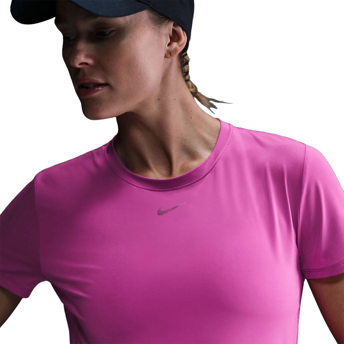 Nike Womens One Dri-FIT Classic Short Sleeve Top
