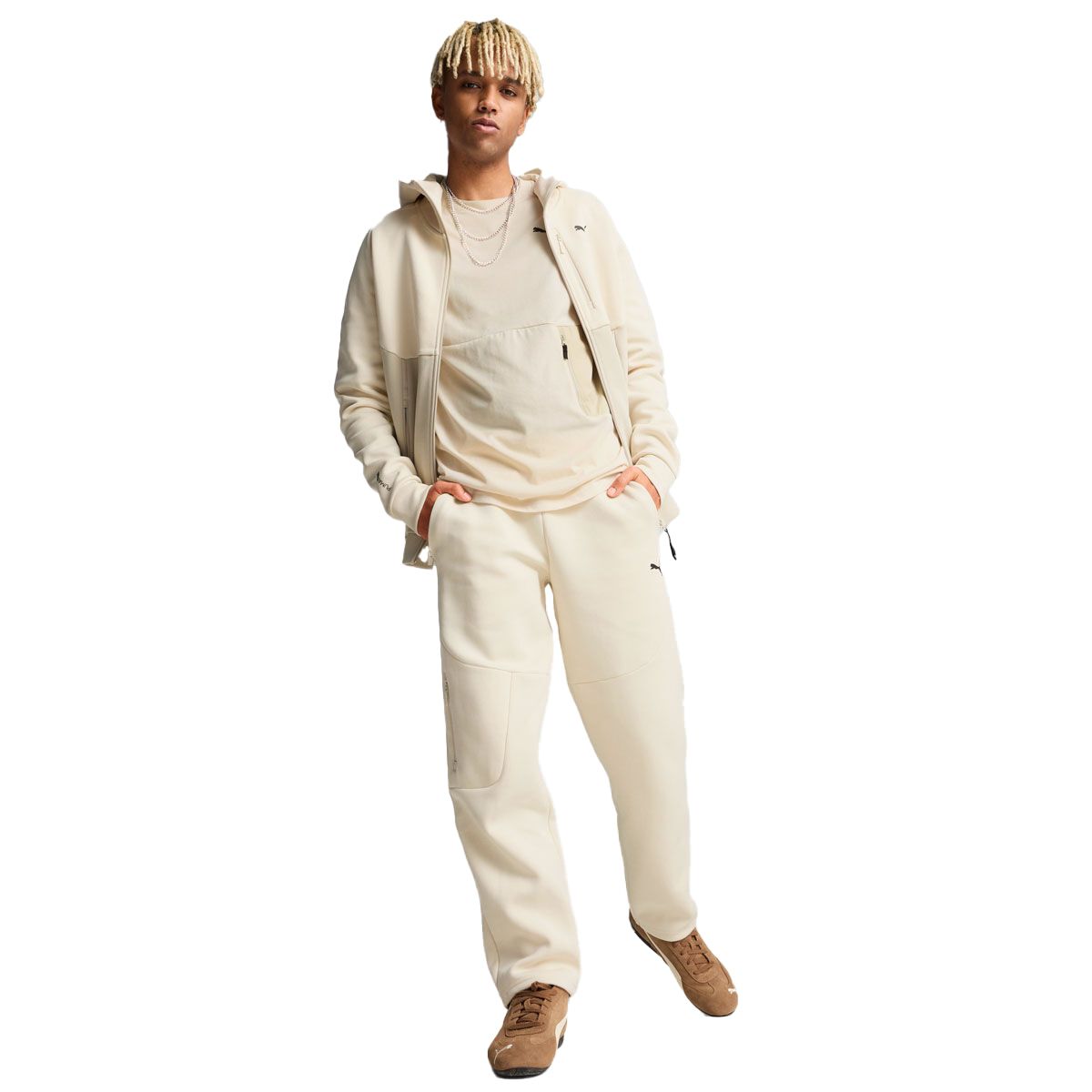 PUMA Mens PUMAtech Full Zip Hooded Jacket