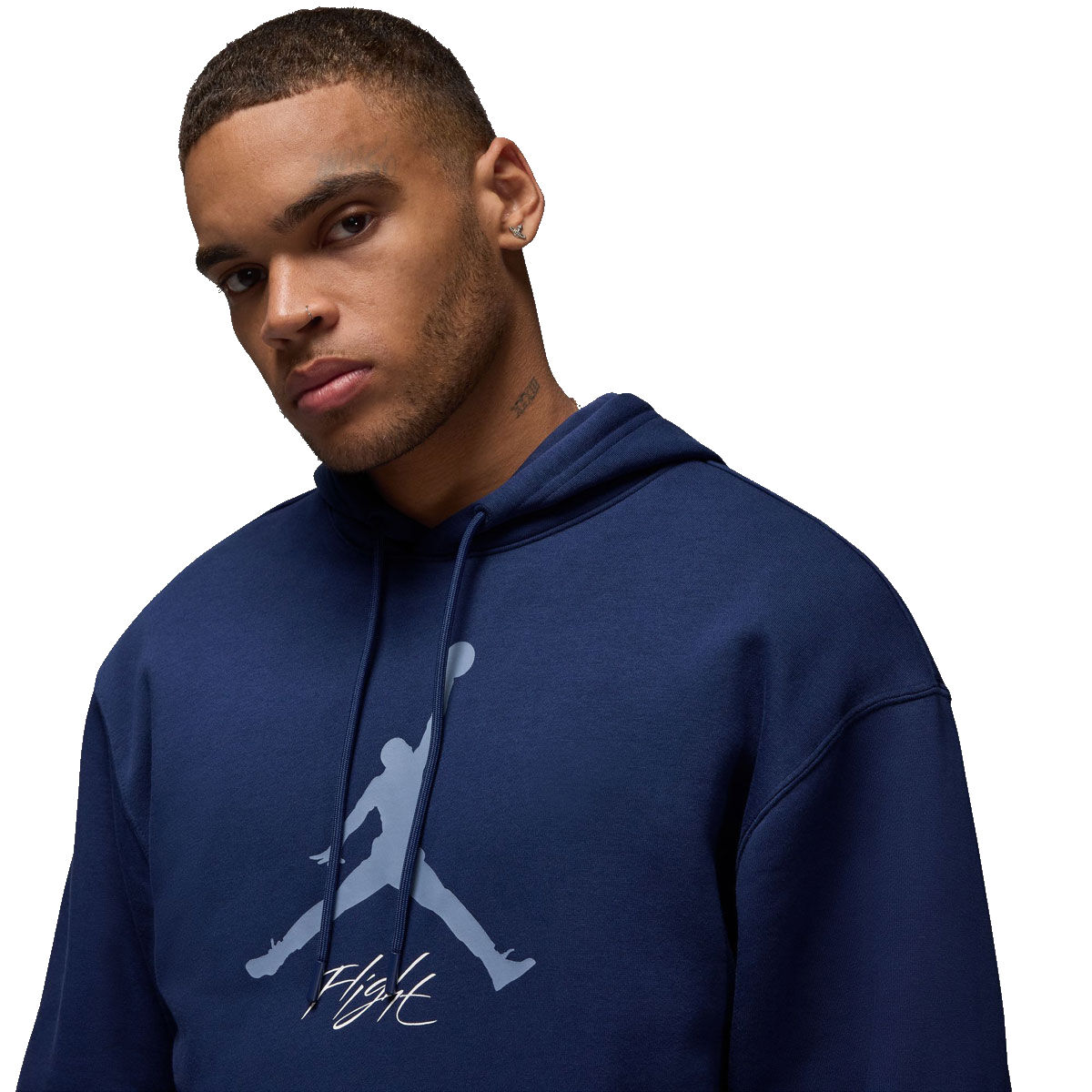 Jordan Mens Essential Fleece  Baseline Pullover Hoodie