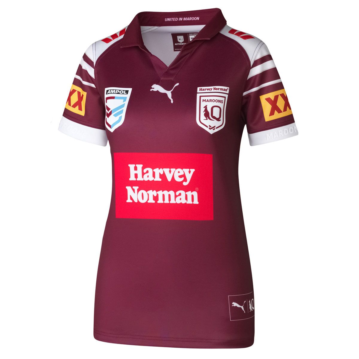 QLD Maroons Womens State of Origin Womens Home Jersey