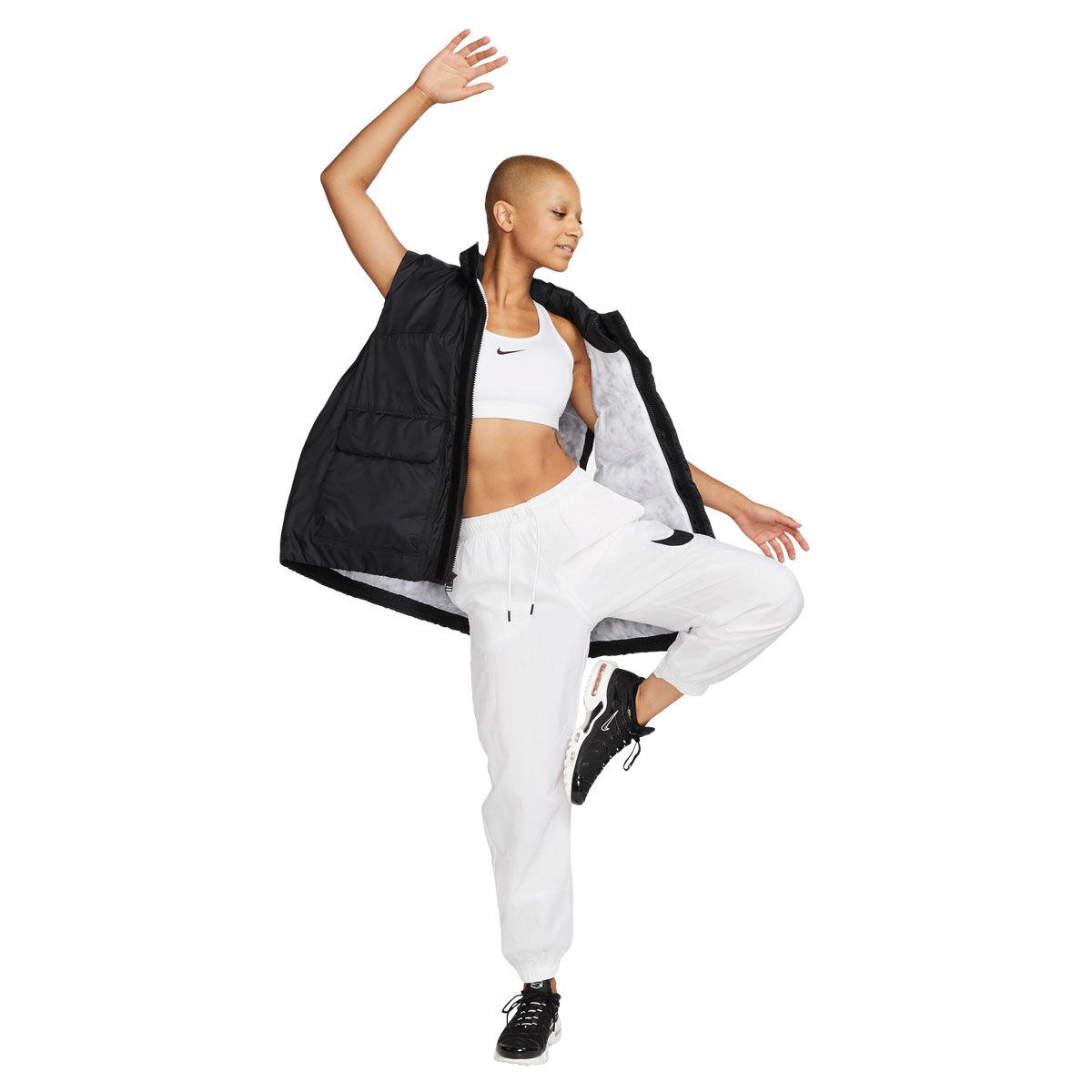 Nike Womens Swoosh Dri-FIT Medium Support Padded Sports Bra