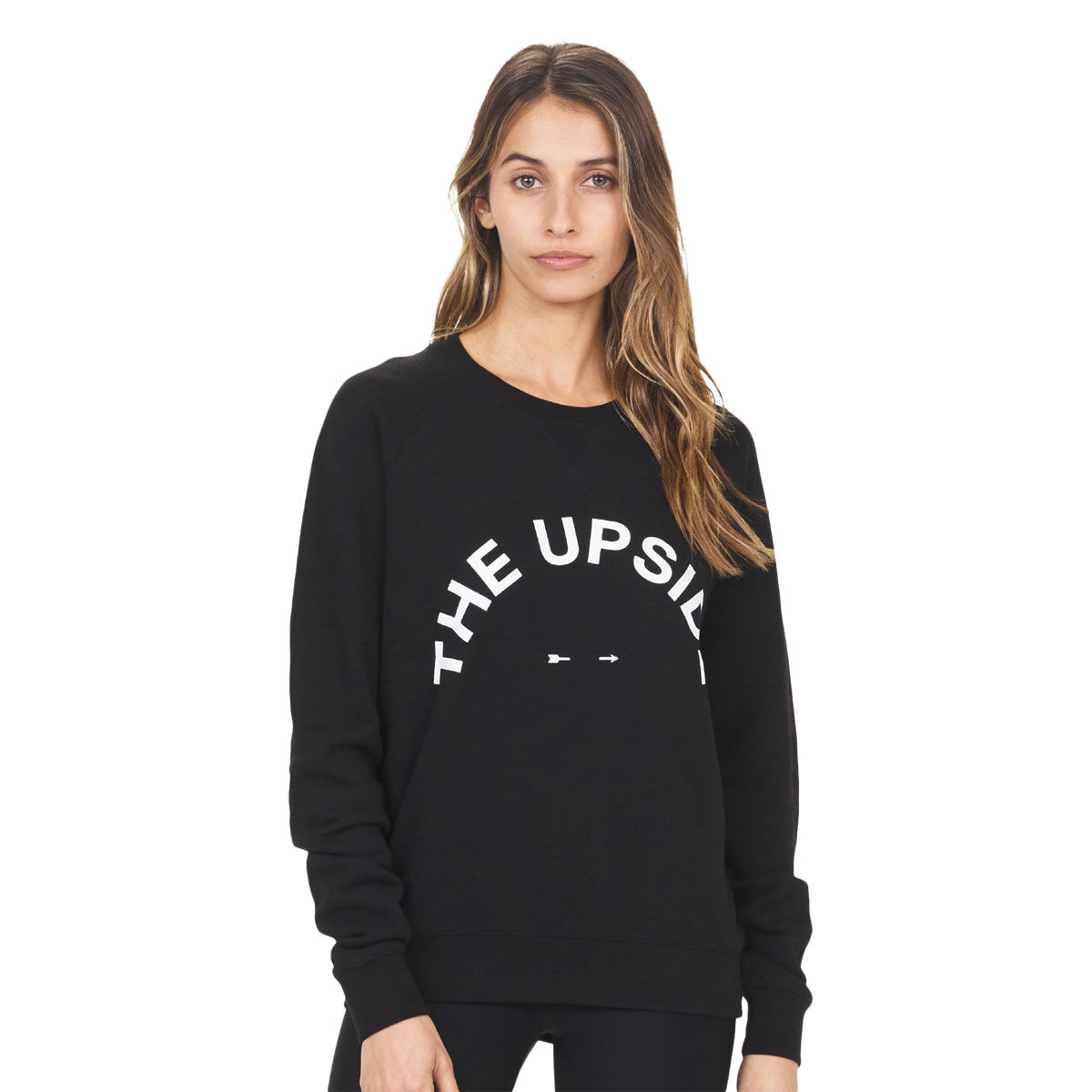 The Upside Womens Bondi Horseshoe Crew Sweatshirt