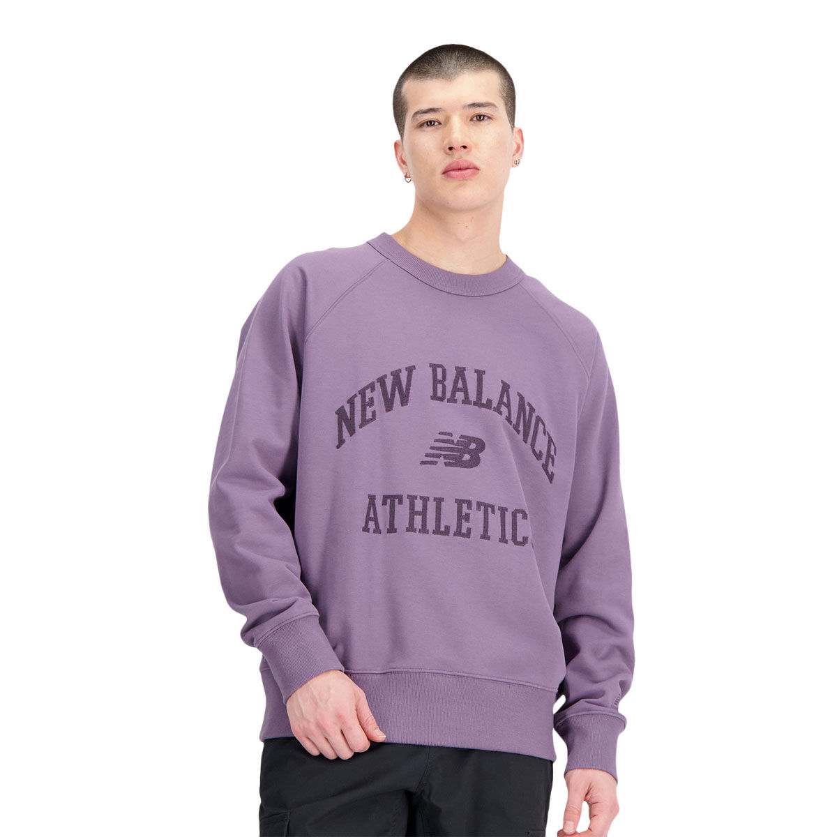 New Balance Mens Athletics Varsity Fleece Sweatshirt