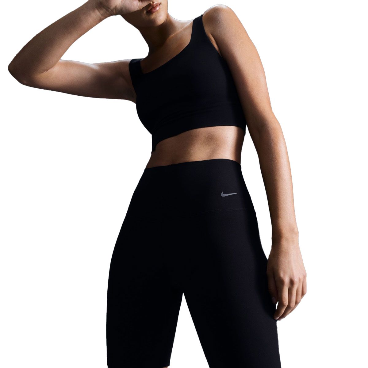 Nike Womens Zenvy Dri-FIT High Rise 8 Inch Short Tights