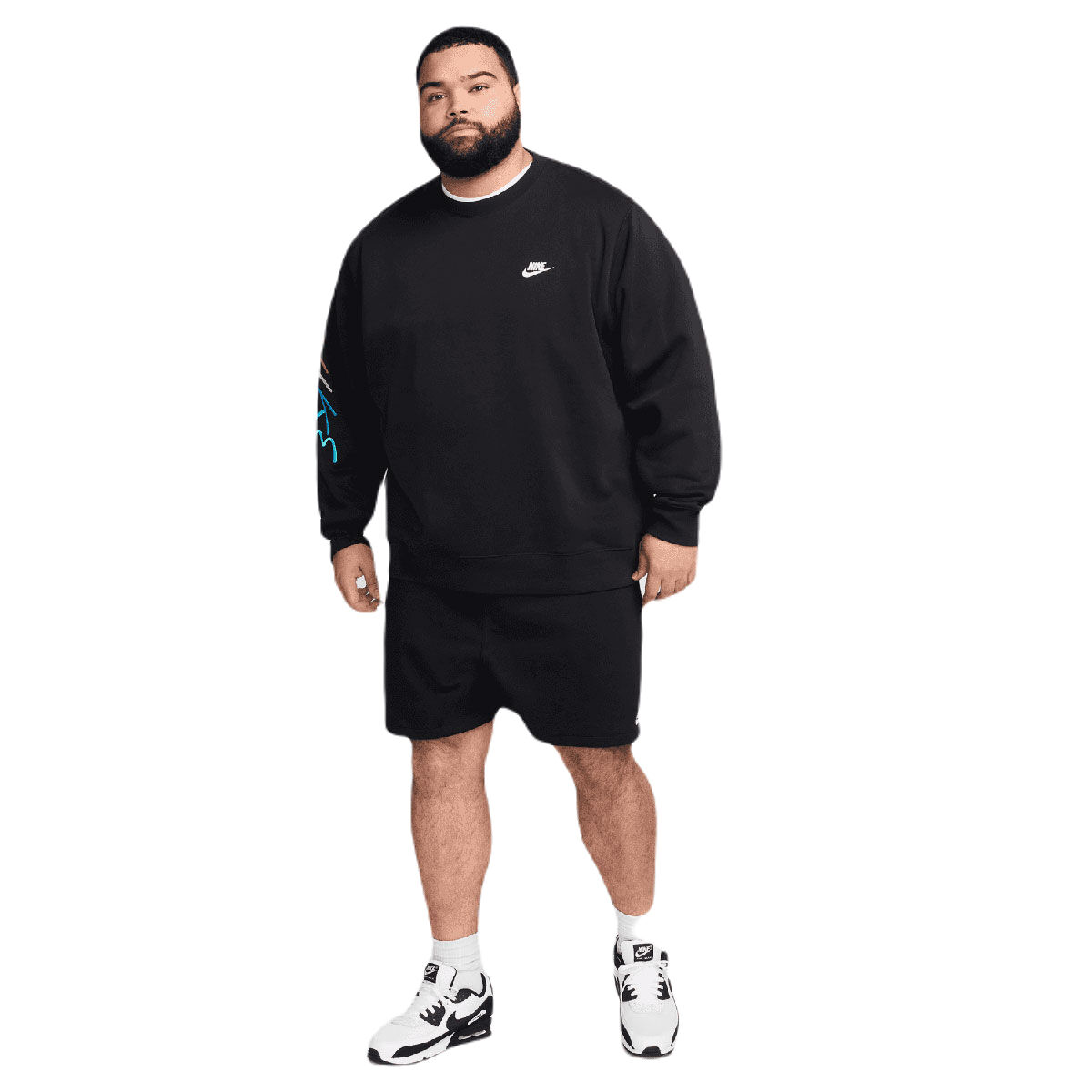 Nike Mens Club French Terry Flow Shorts