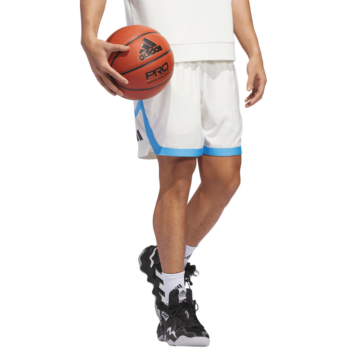 adidas Mens Trae Foundation Basketball Shorts