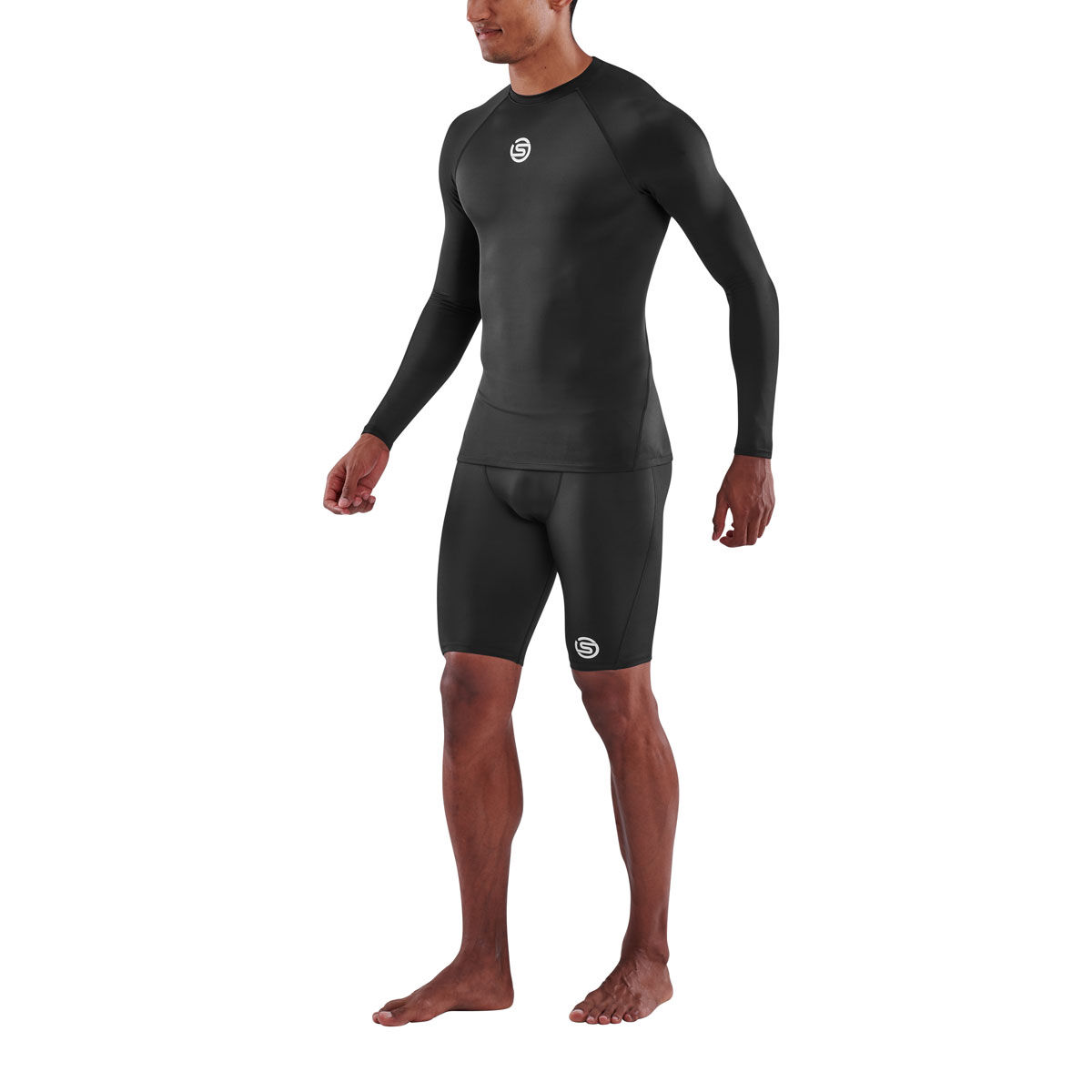 SKINS Mens Series 1 LS Compression Top