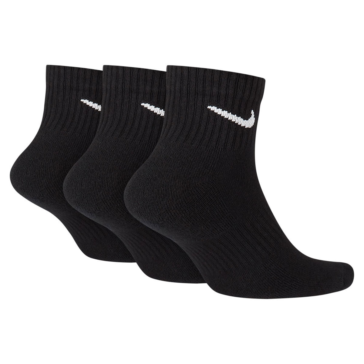 Nike Cotton Quarter 3 Pack Socks