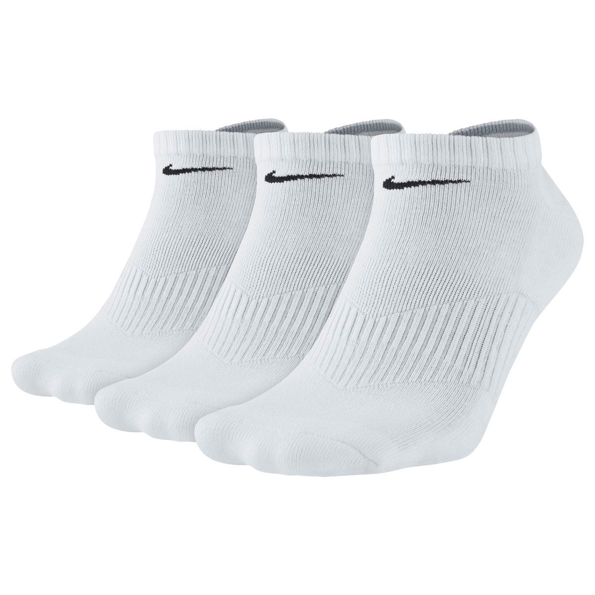 Nike Unisex Cushioned No Show 3 Pack Socks