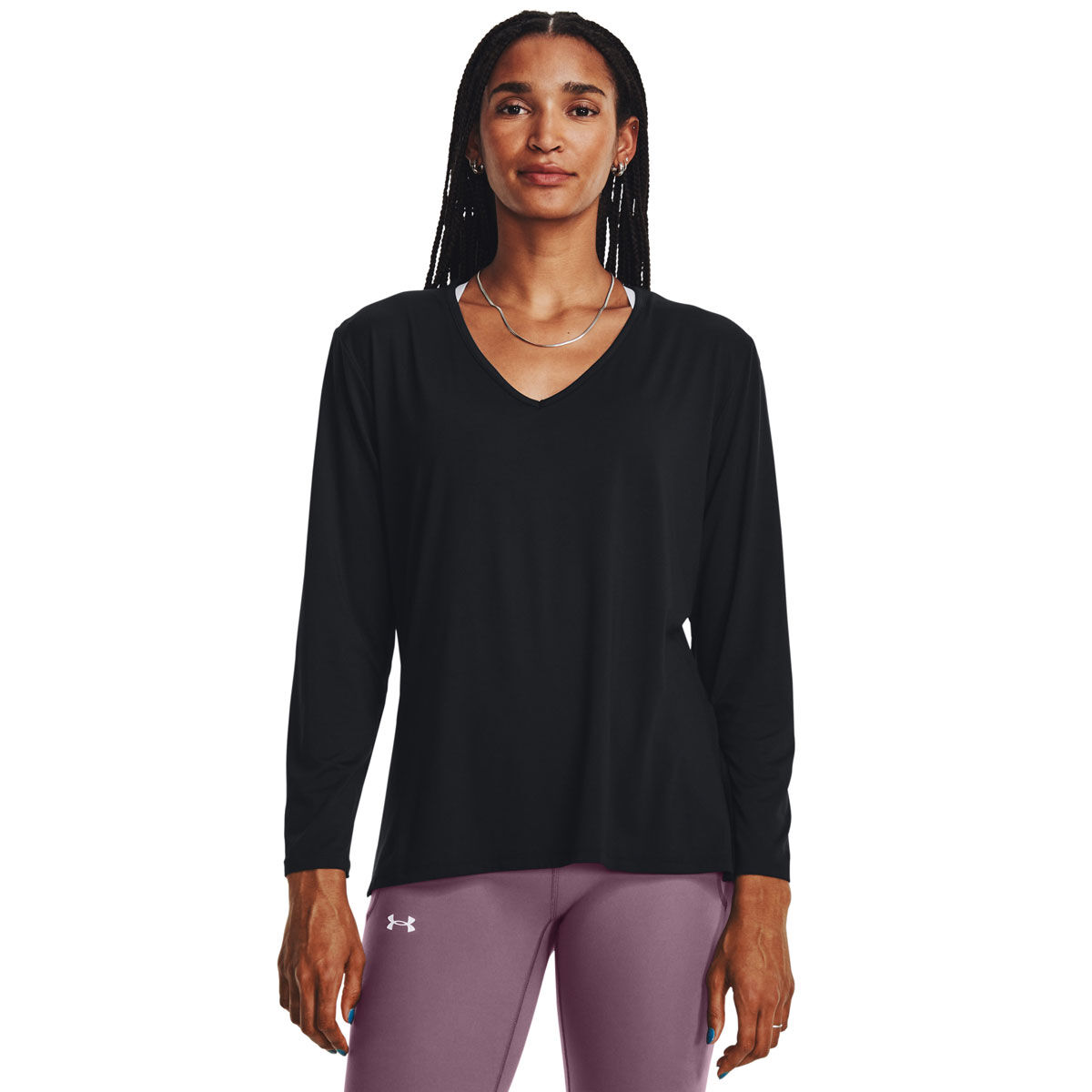 Under Armour Womens Meridian Long Sleeve Longline Tee