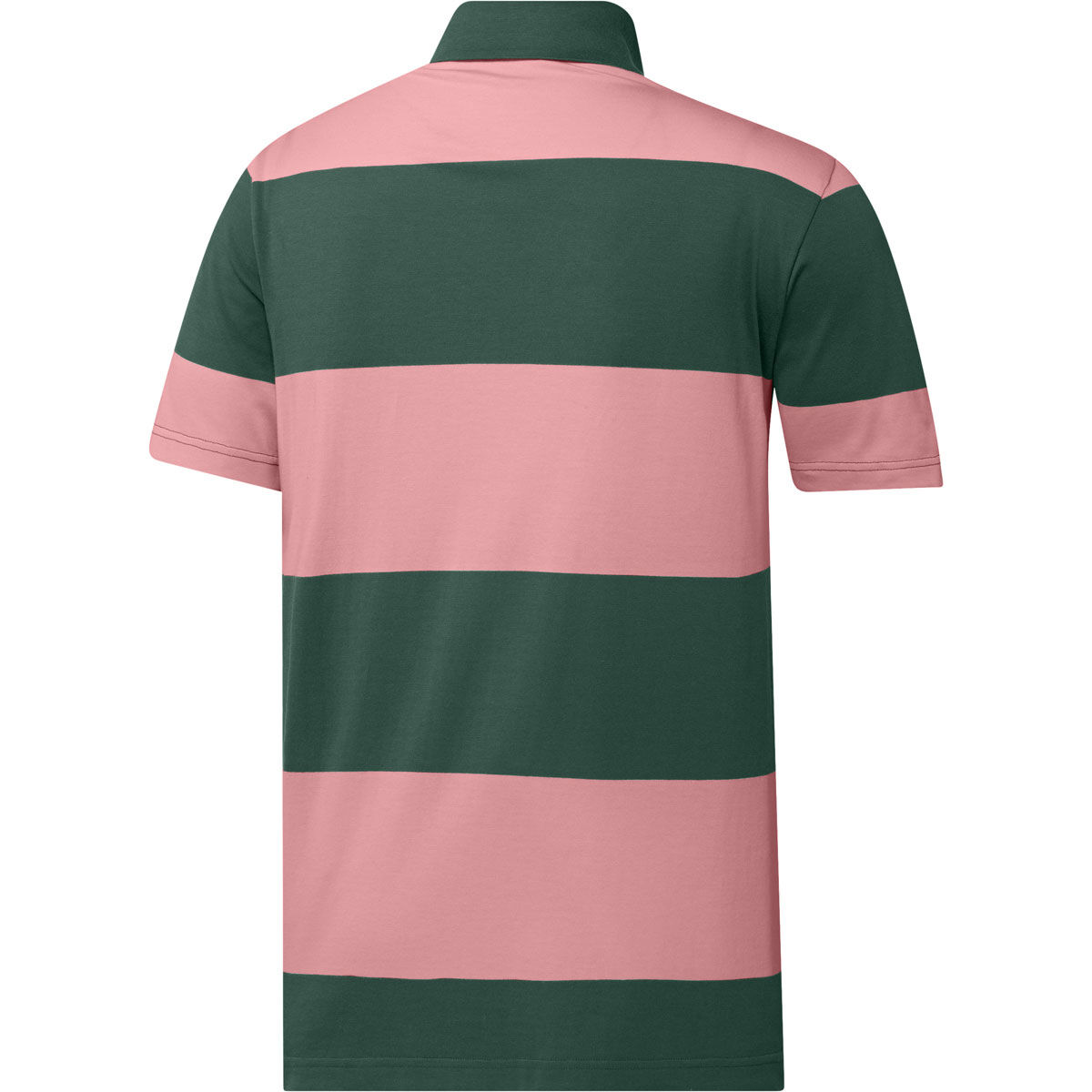 adidas Mens Colourblock Rugby Stripe Golf Polo