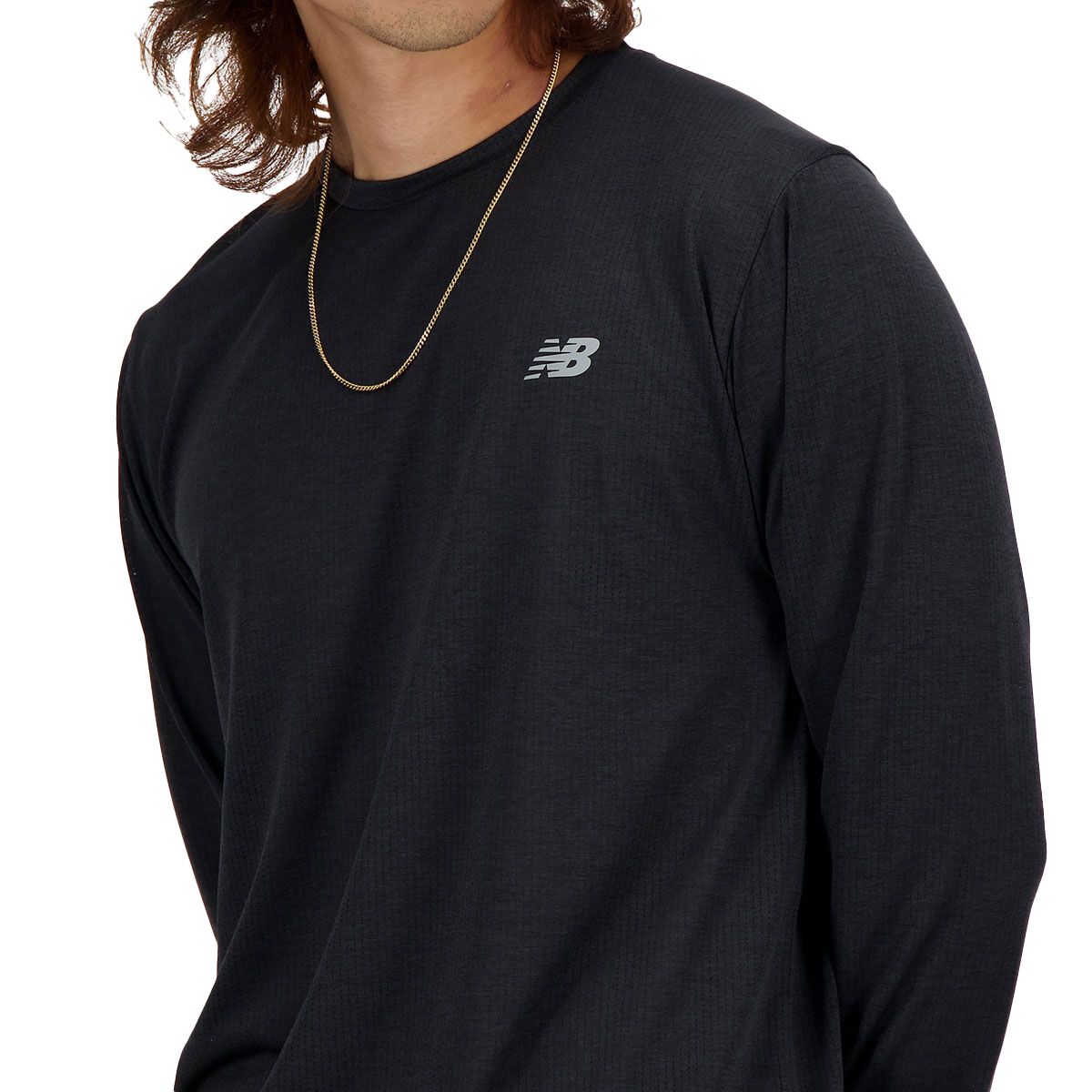 New Balance Mens Athletics Long Sleeve Tee