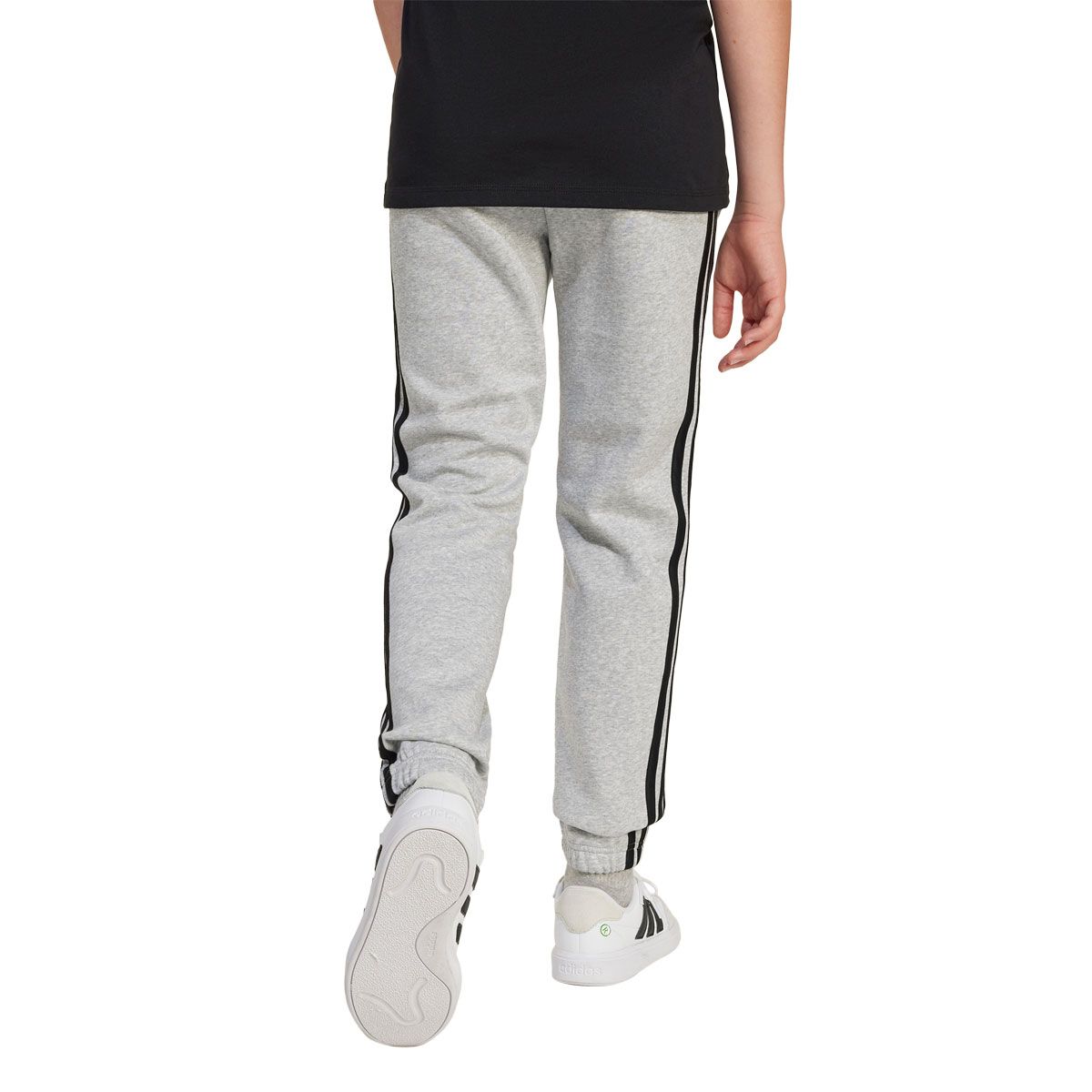 adidas Junior Essentials Fleece 3-Stripes Jogger Track Pants