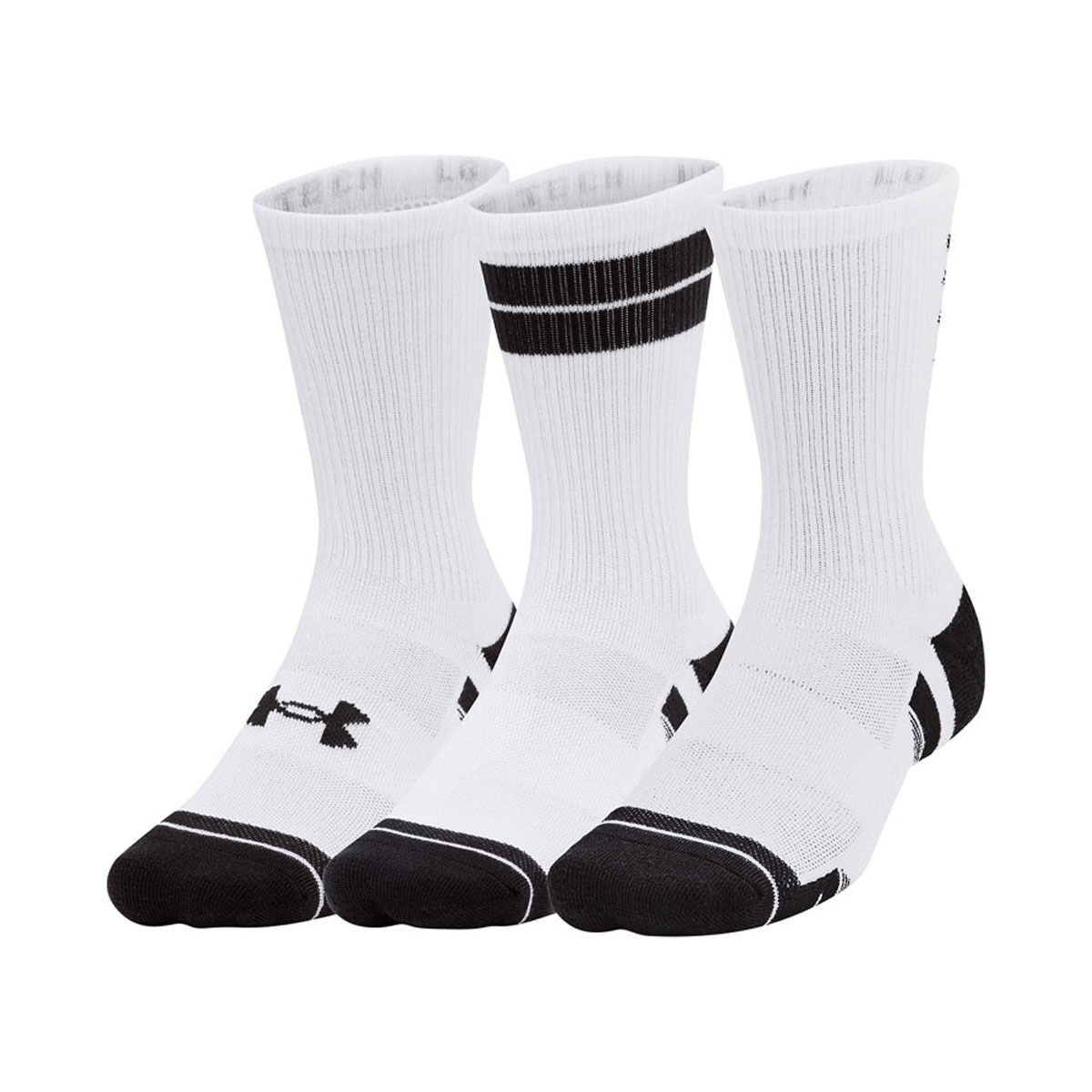 Under Armour Performance Tech Crew Socks 3pk